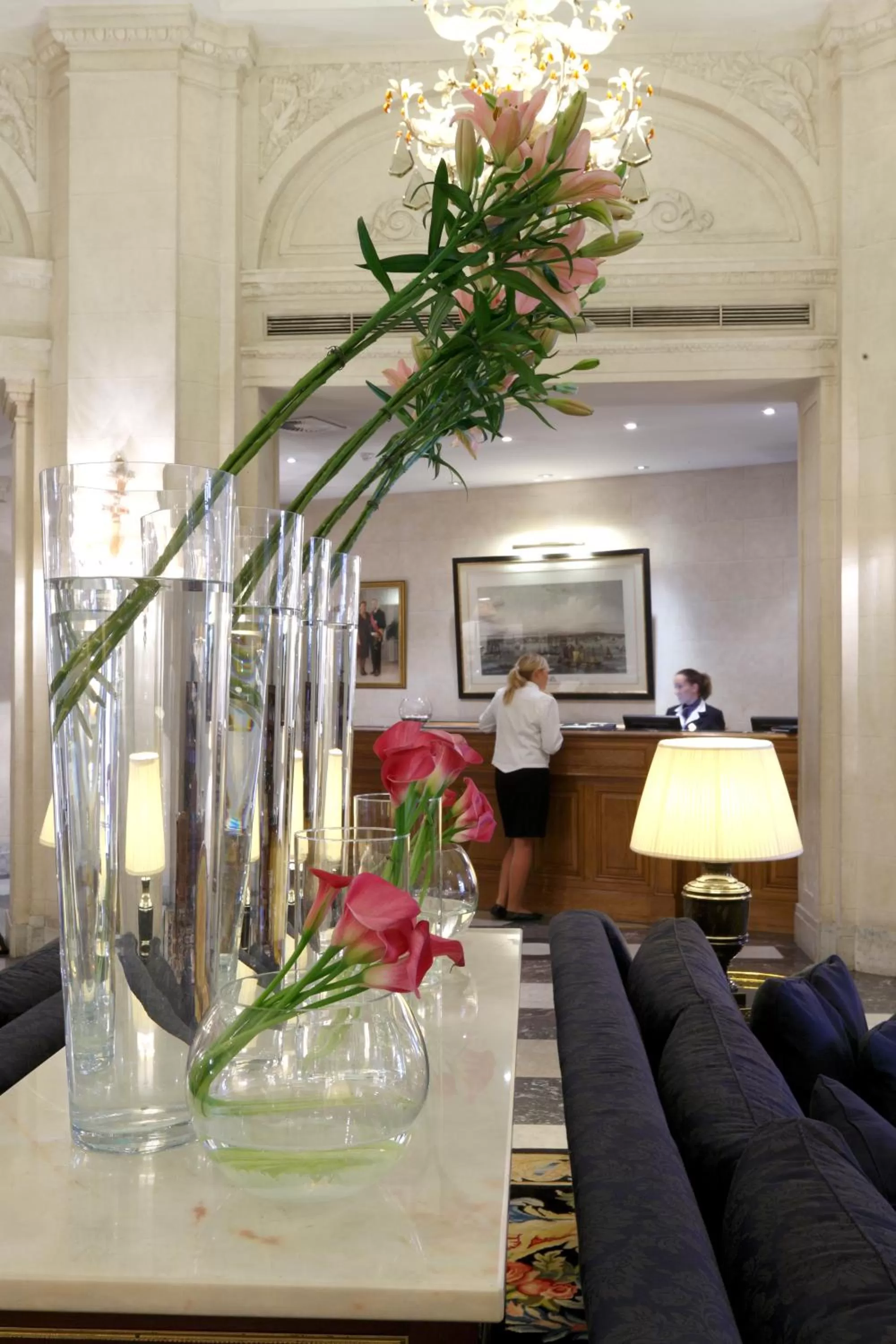 Lobby or reception in Hotel Le Plaza Brussels
