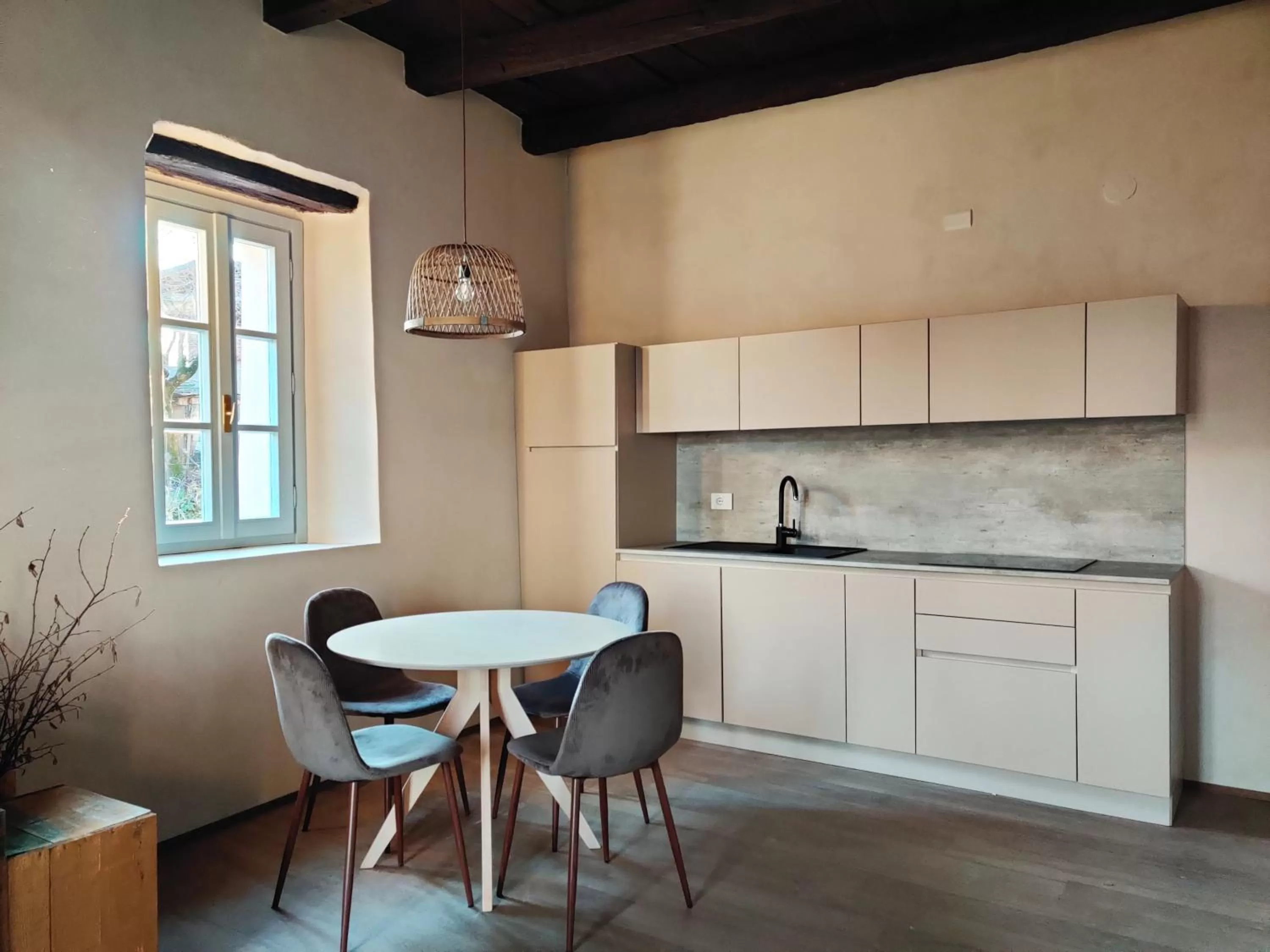 Kitchen or kitchenette in Dandelion Como Suites & Park