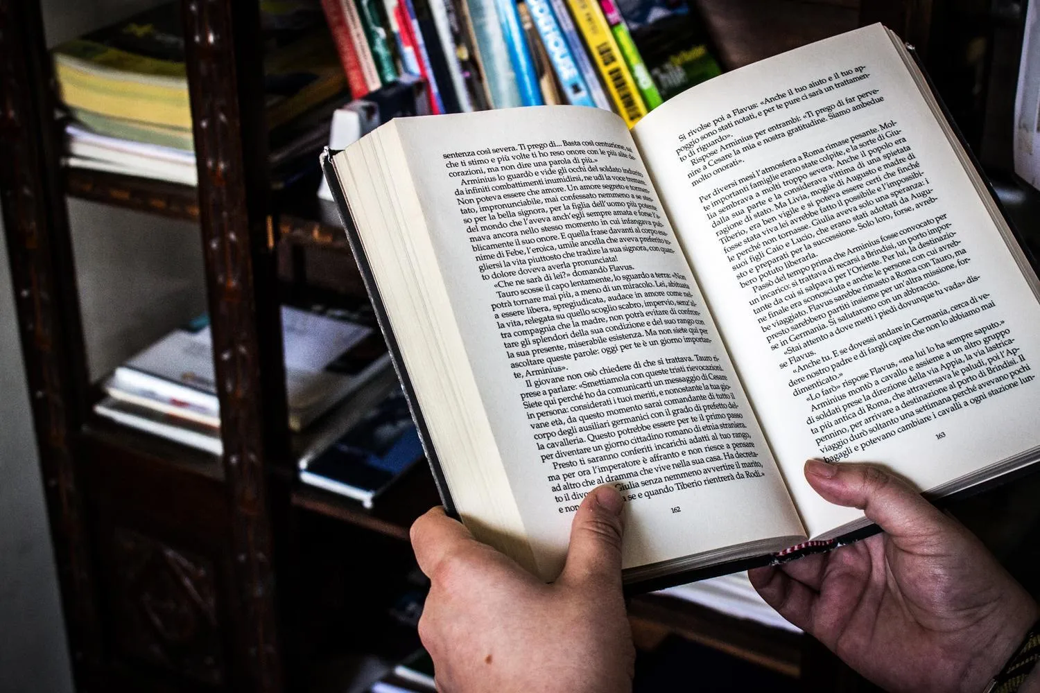Library in Hostal Providencia