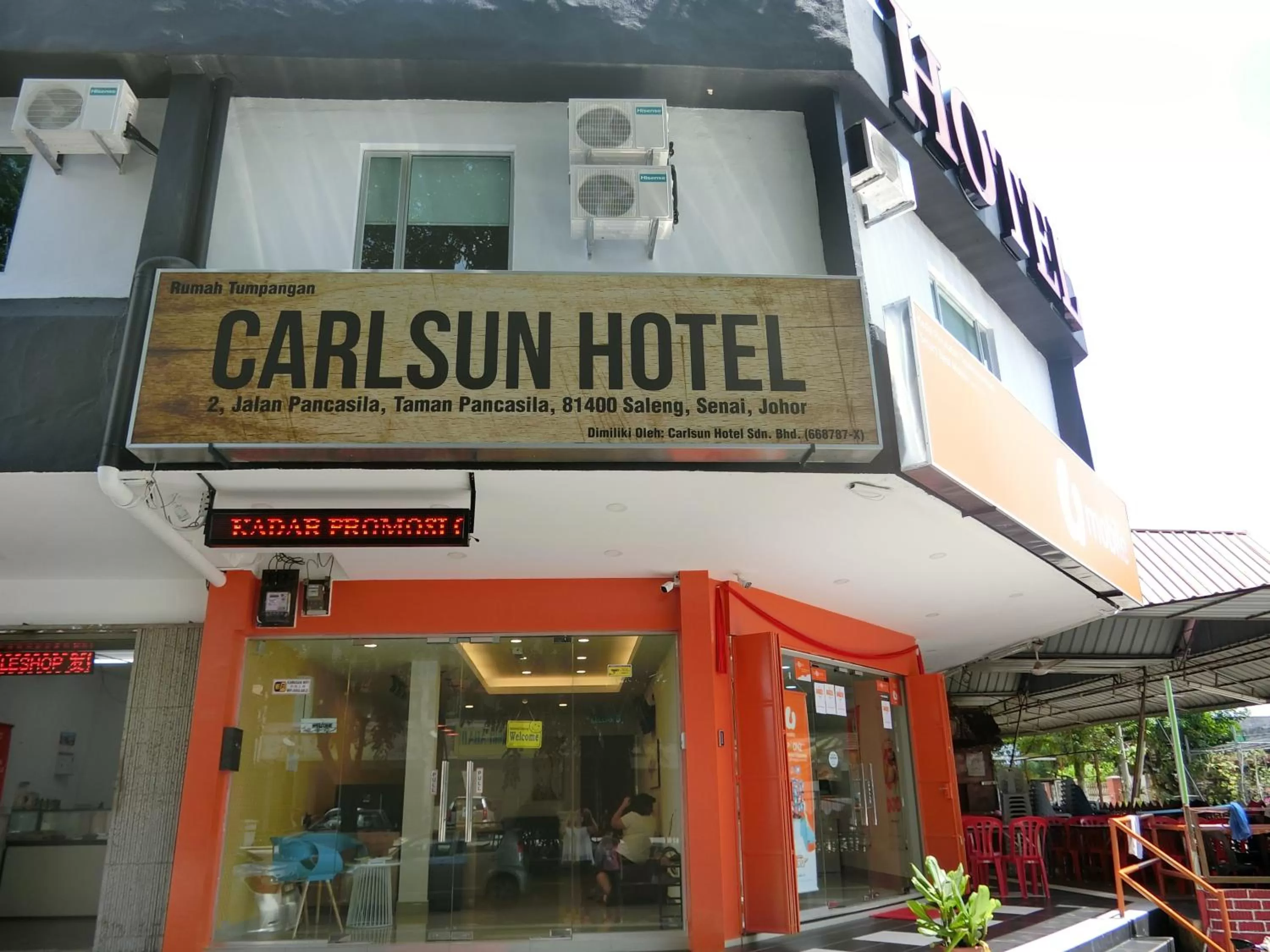 Property building in Carlsun Hotel