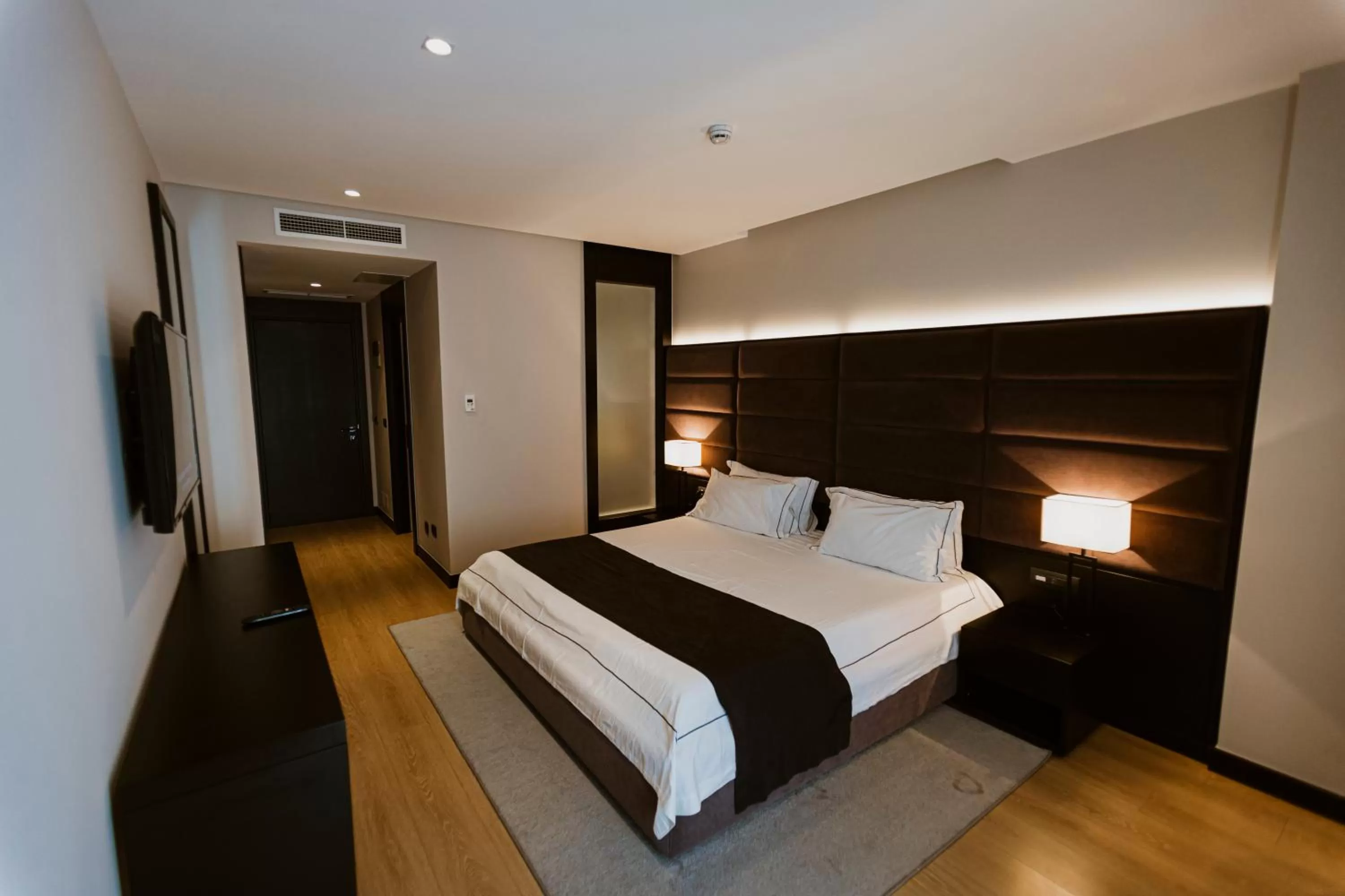 Bed in Privilege Hotel & Spa