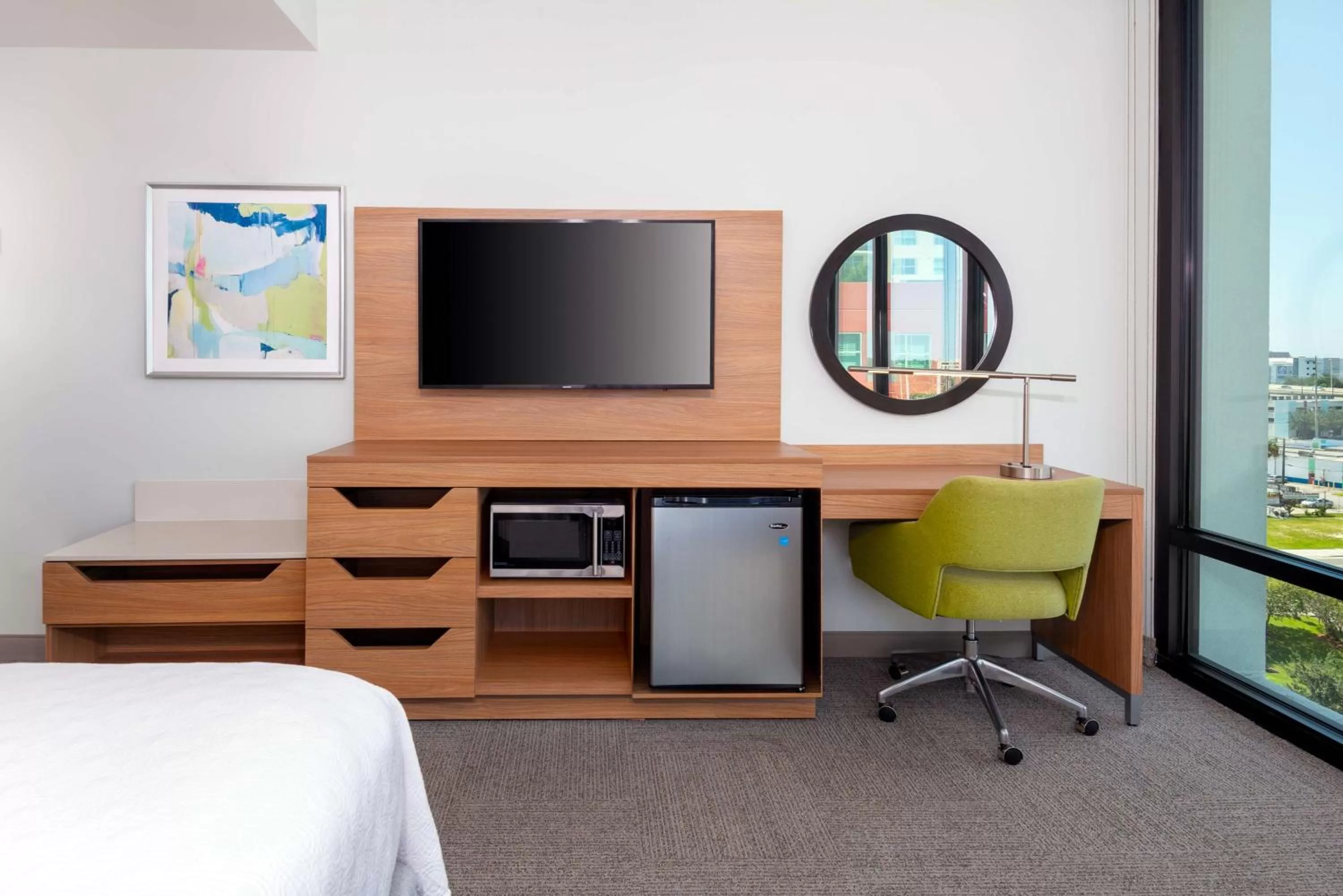 Bedroom, Bed in Hampton Inn Tampa Downtown Channel District