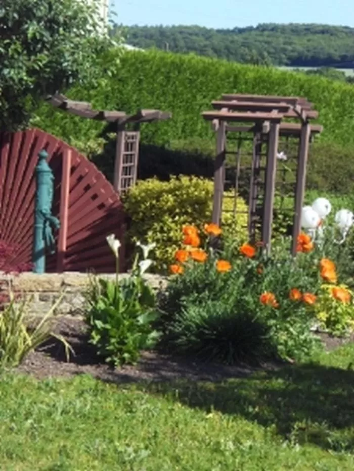 Garden in Chambre D'Hotes Miraflores