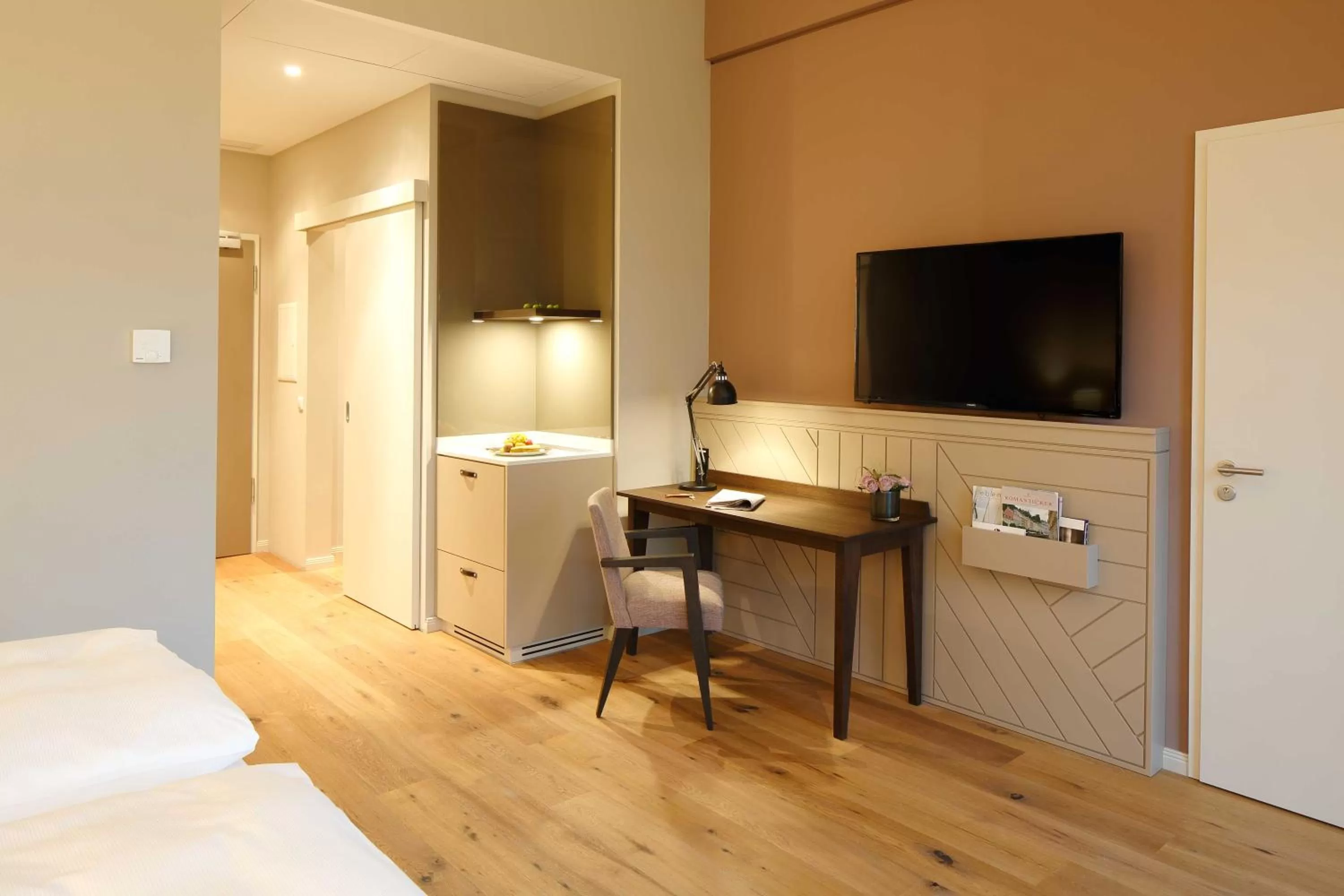 Living room, Bed in Romantik Hotel Kieler Kaufmann