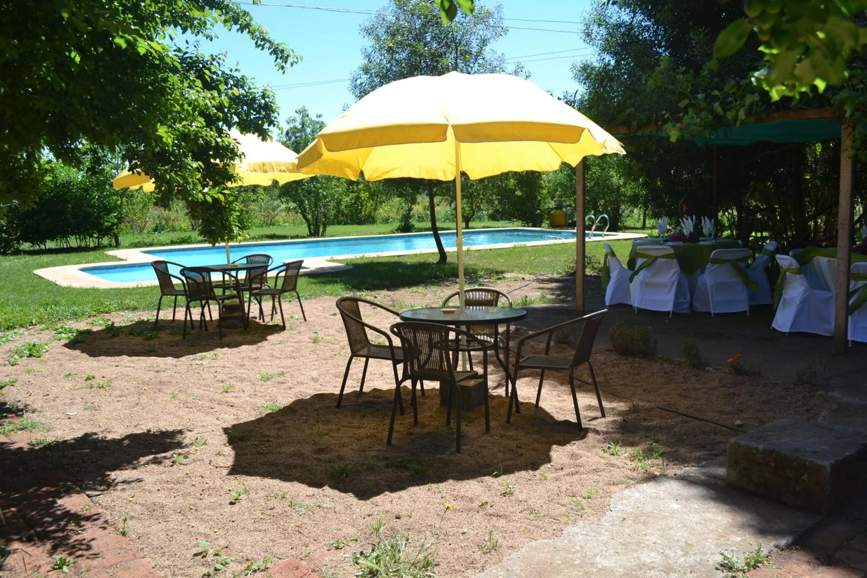 Swimming Pool in La Casa de Adobe Natural y Más