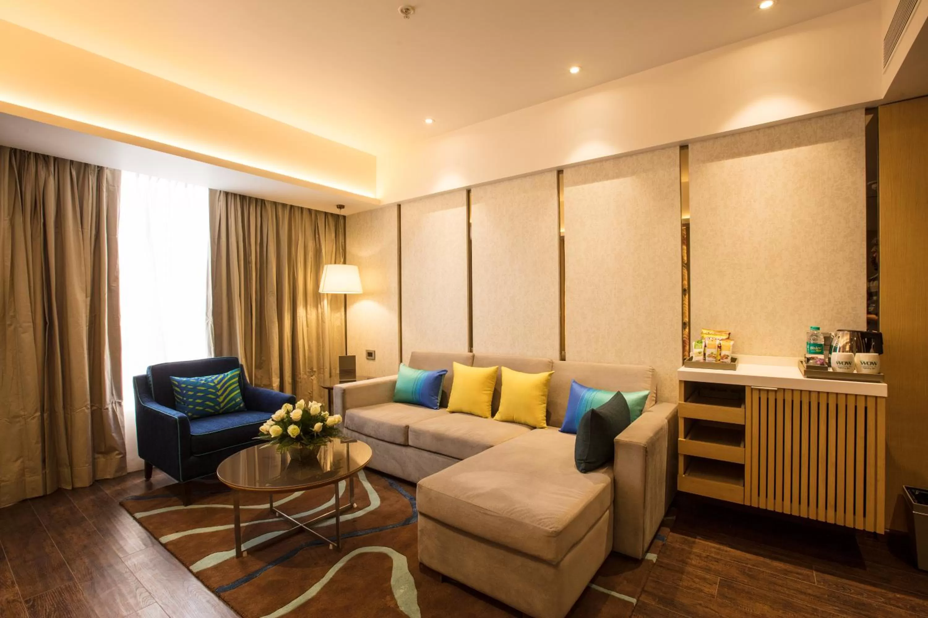 Living room in WOW Crest, Indore - IHCL SeleQtions