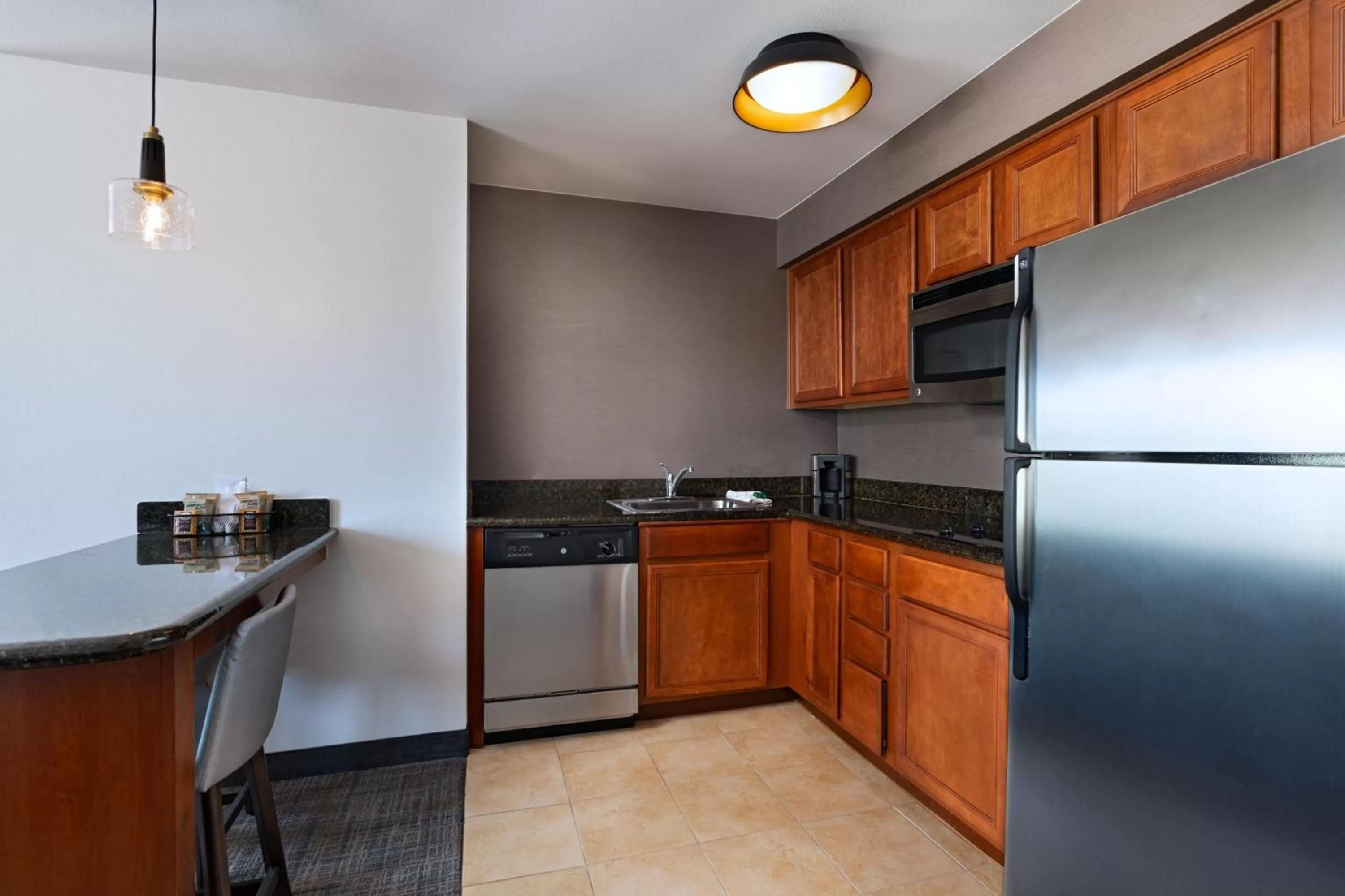 Kitchen or kitchenette in Residence Inn Beaumont