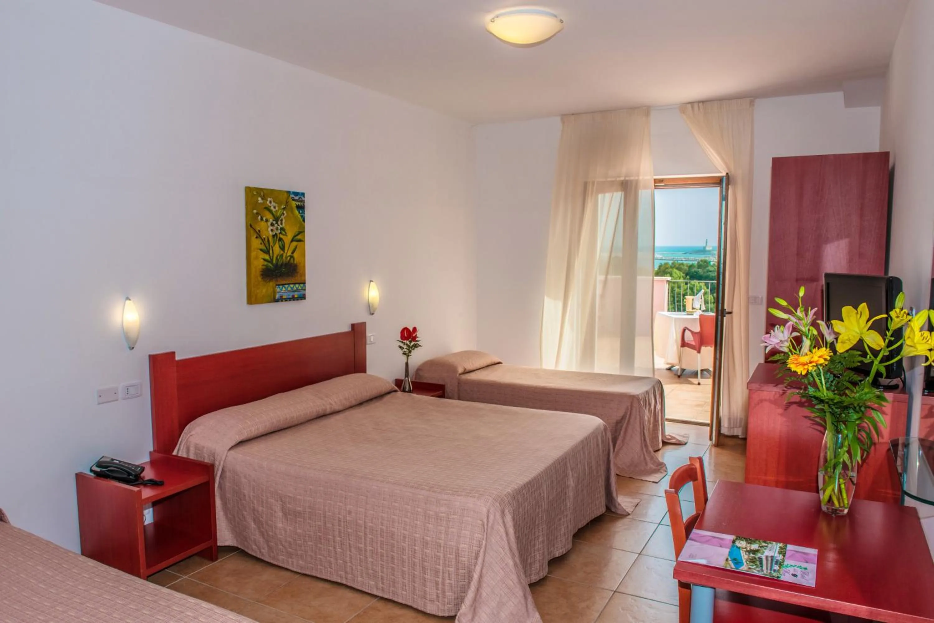 Bedroom, Bed in Hotel Delle More