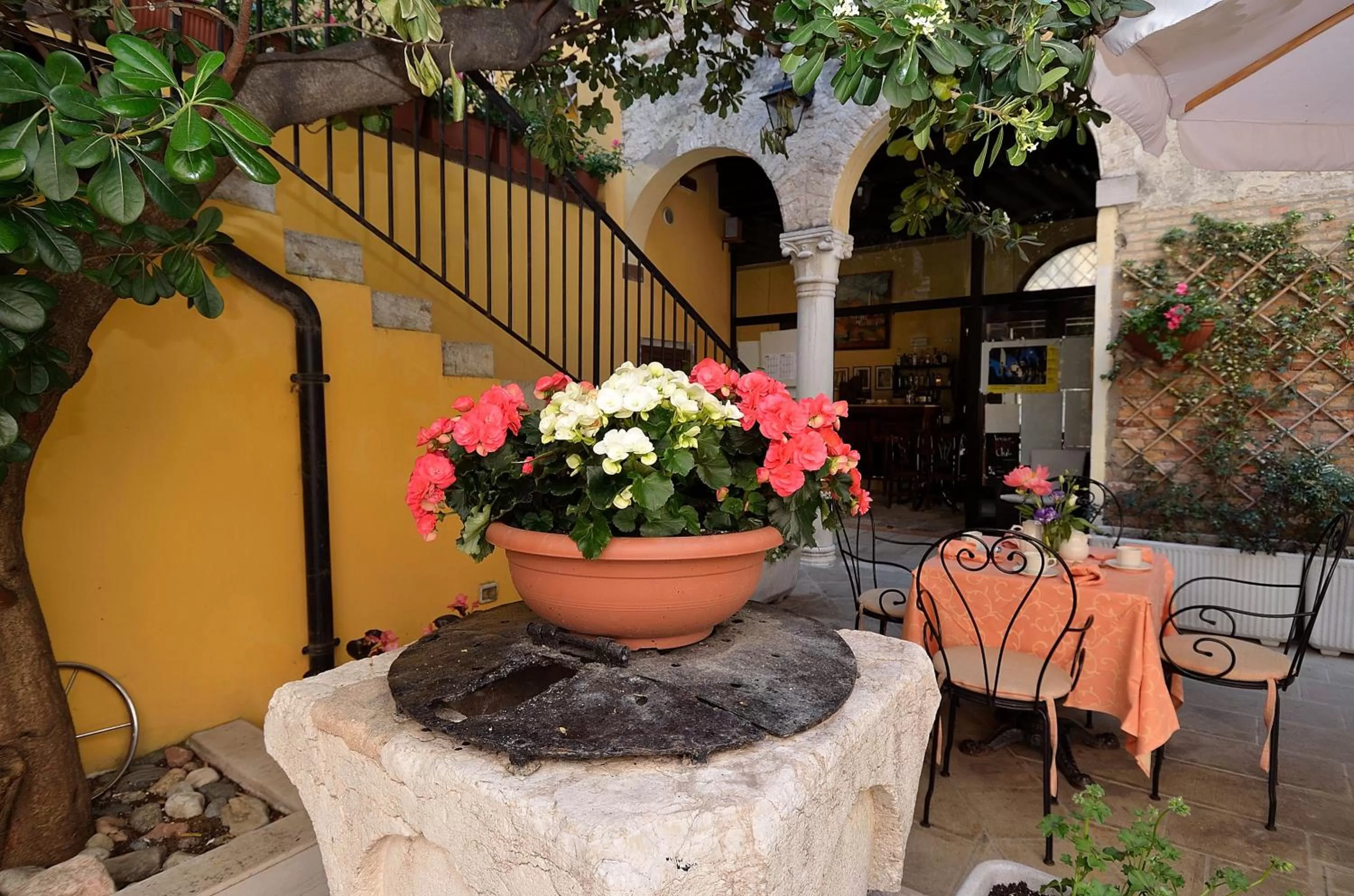 Balcony/Terrace in Locanda La Corte