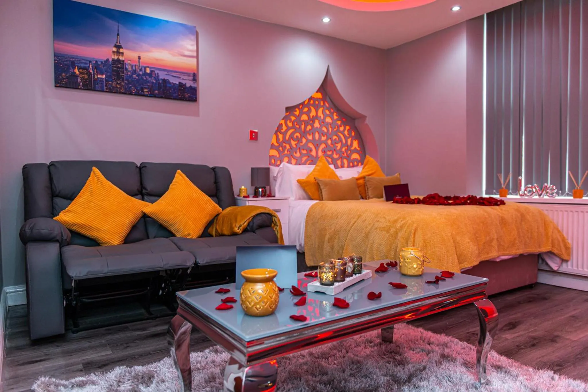 Bed in Meridian Serviced Apartments