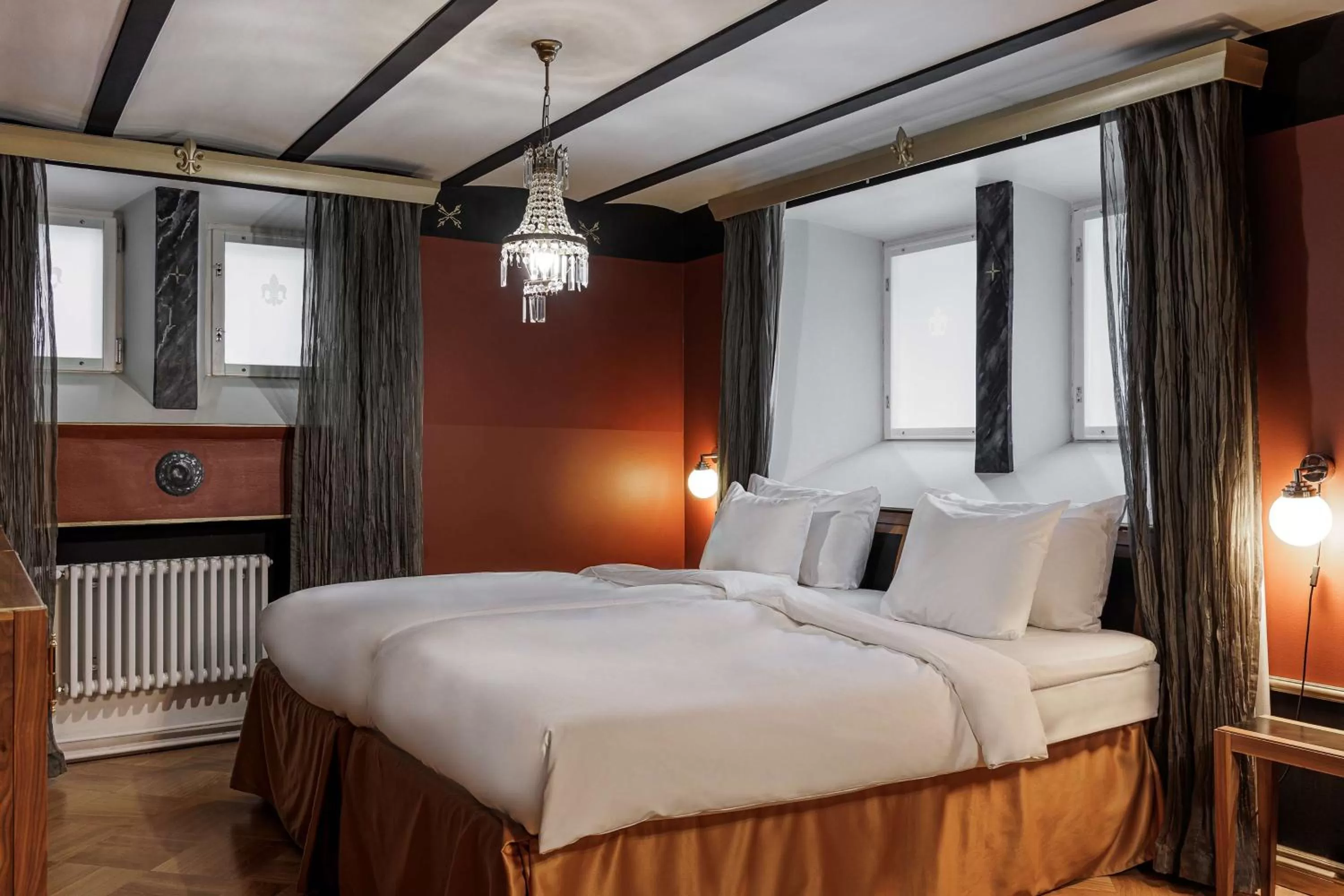 Bedroom, Bed in Radisson Blu Aleksanteri Hotel, Helsinki