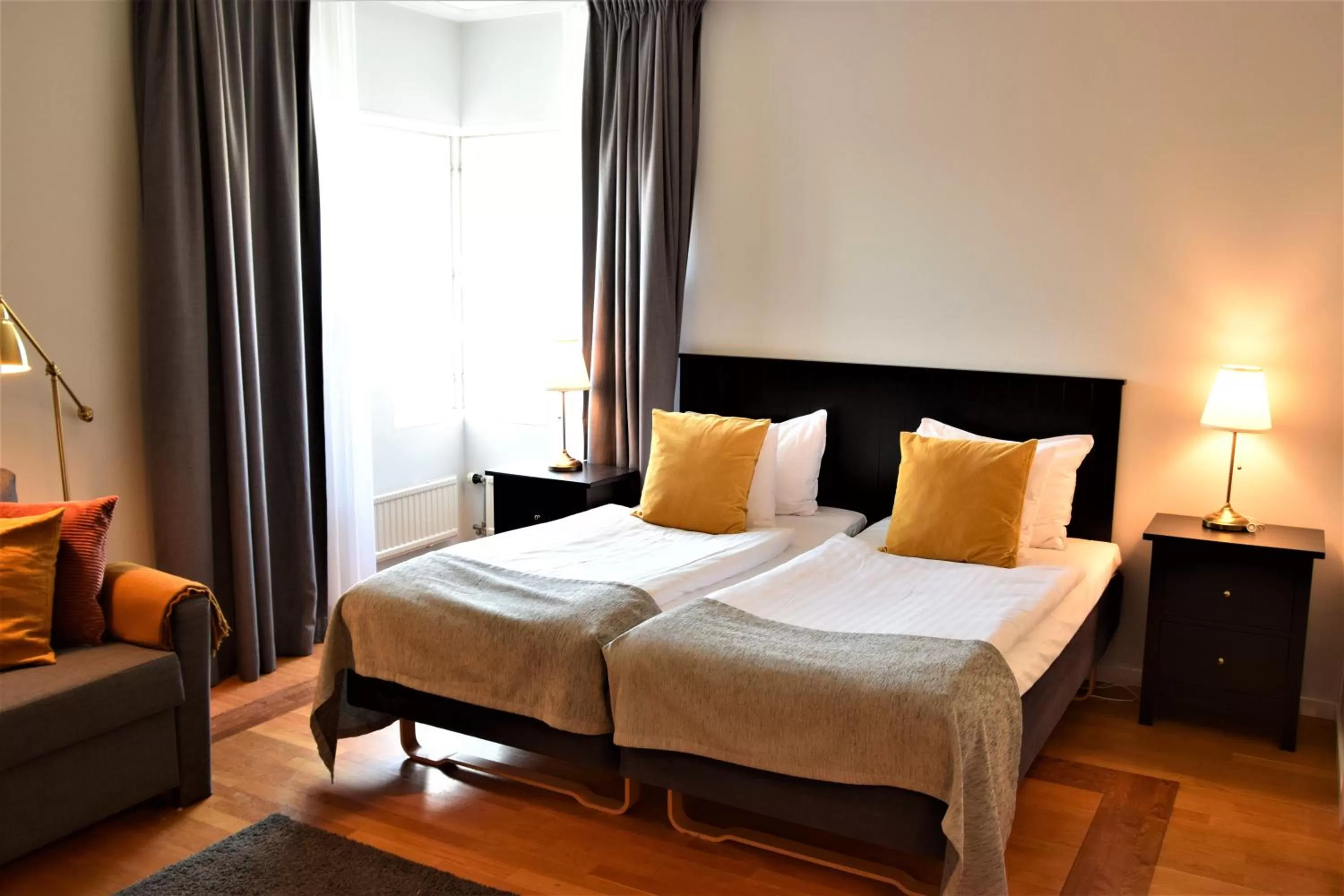 Bed in Hotell Erikslund