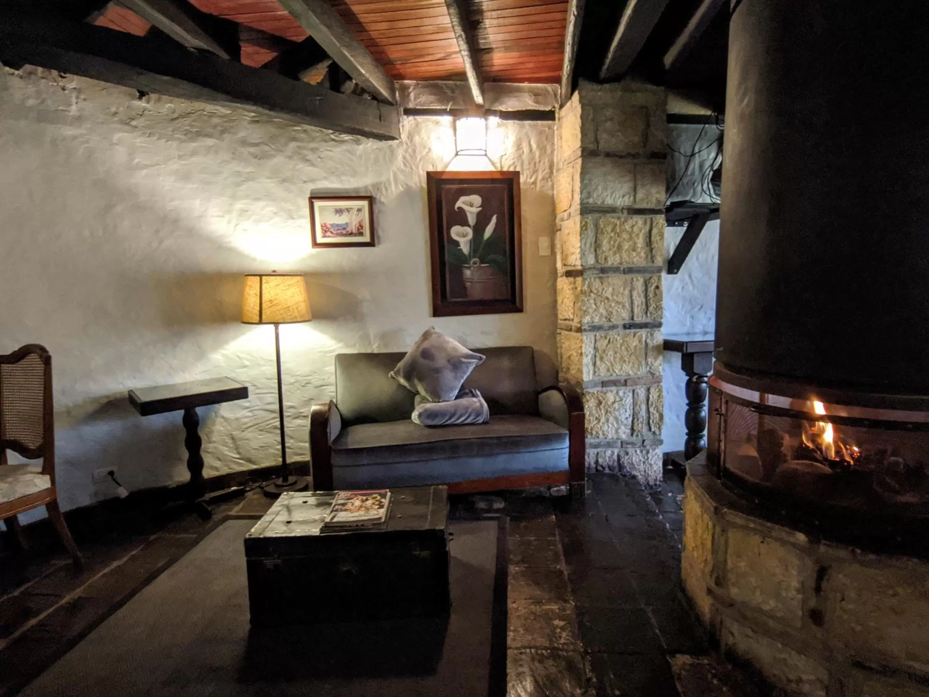 Living room, Seating Area in Posada Cafe La Huerta