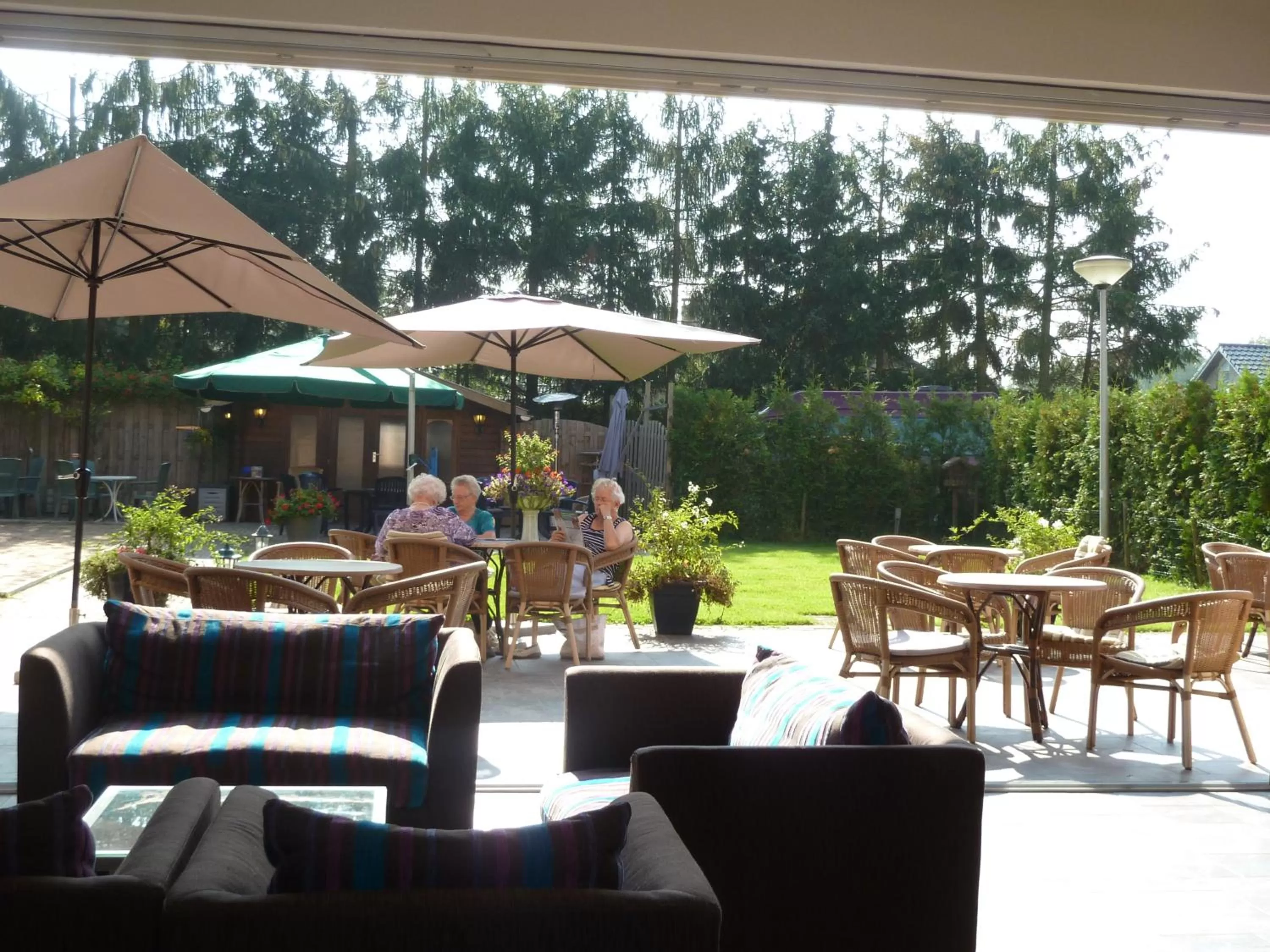 Balcony/Terrace in Hotel Het Landhuis
