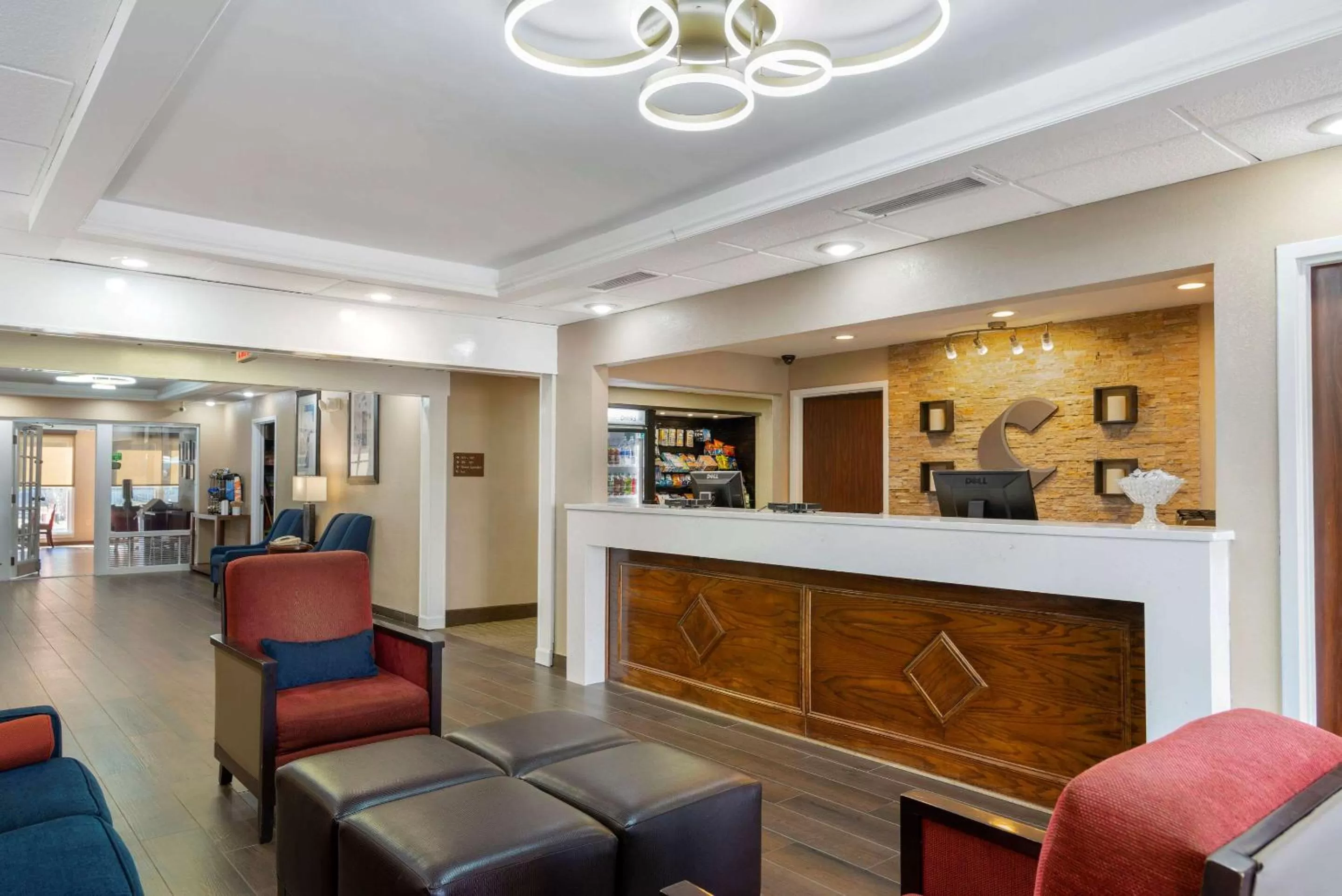 Lobby or reception in Comfort Inn & Suites - near Robins Air Force Base Main Gate