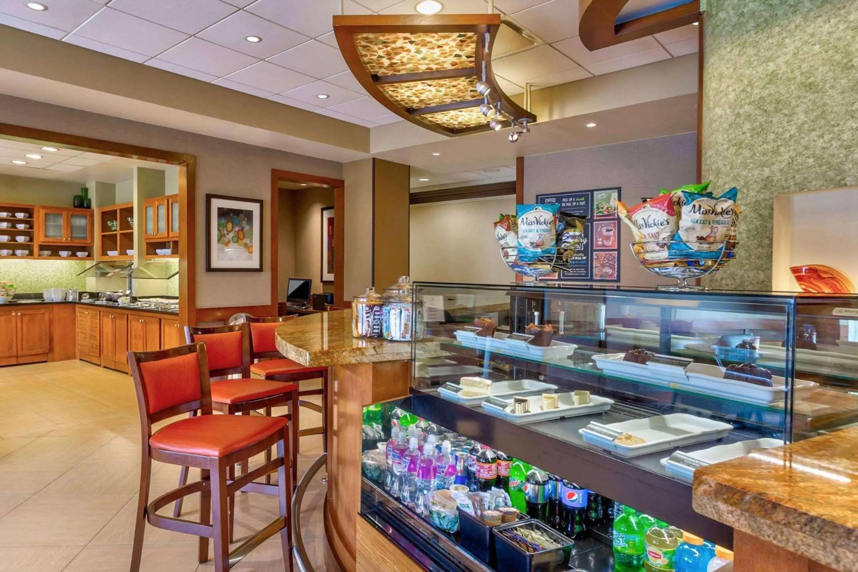 Breakfast in Wyndham Garden Kansas City Airport