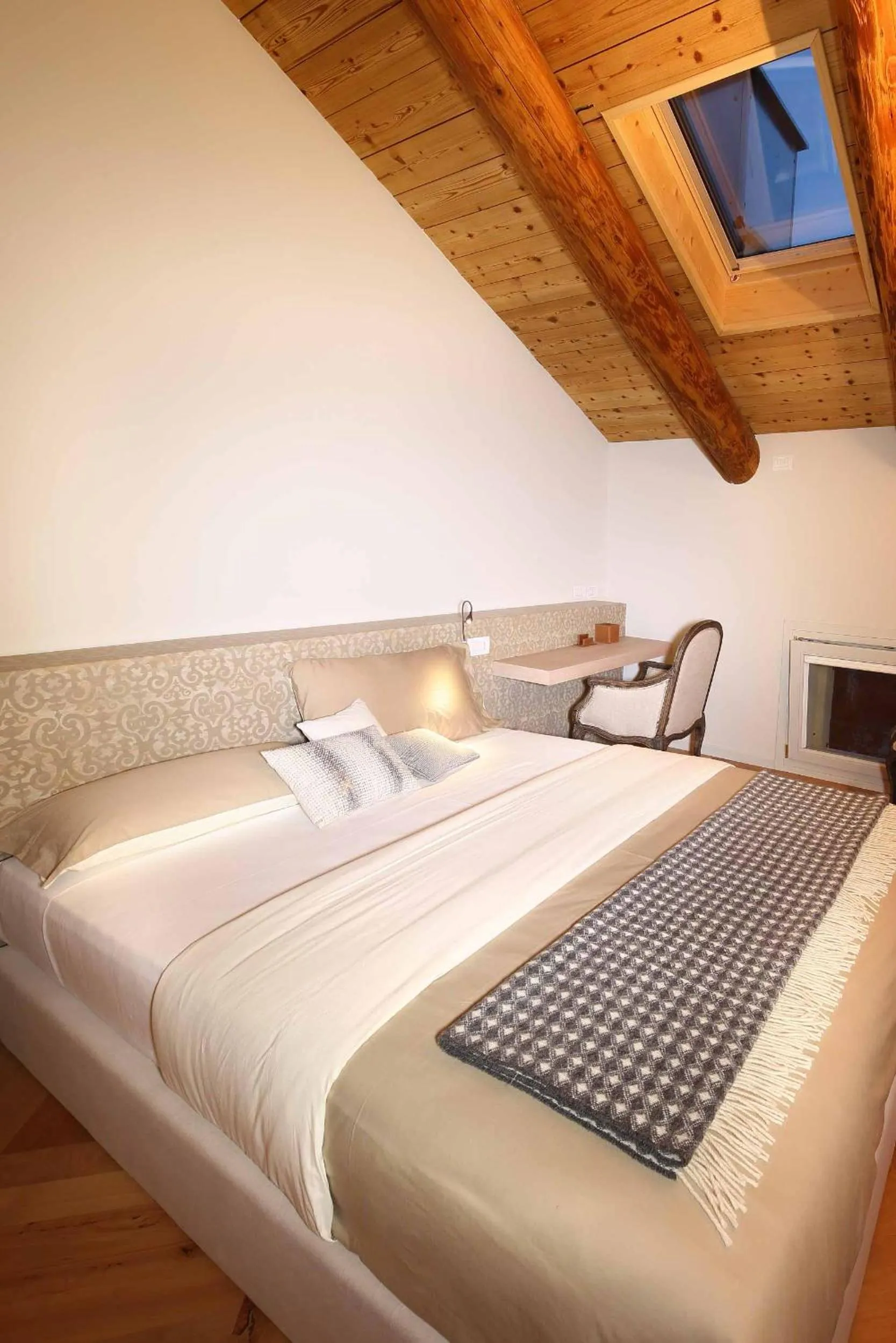 Bird's eye view, Bed in Le Andrianelle