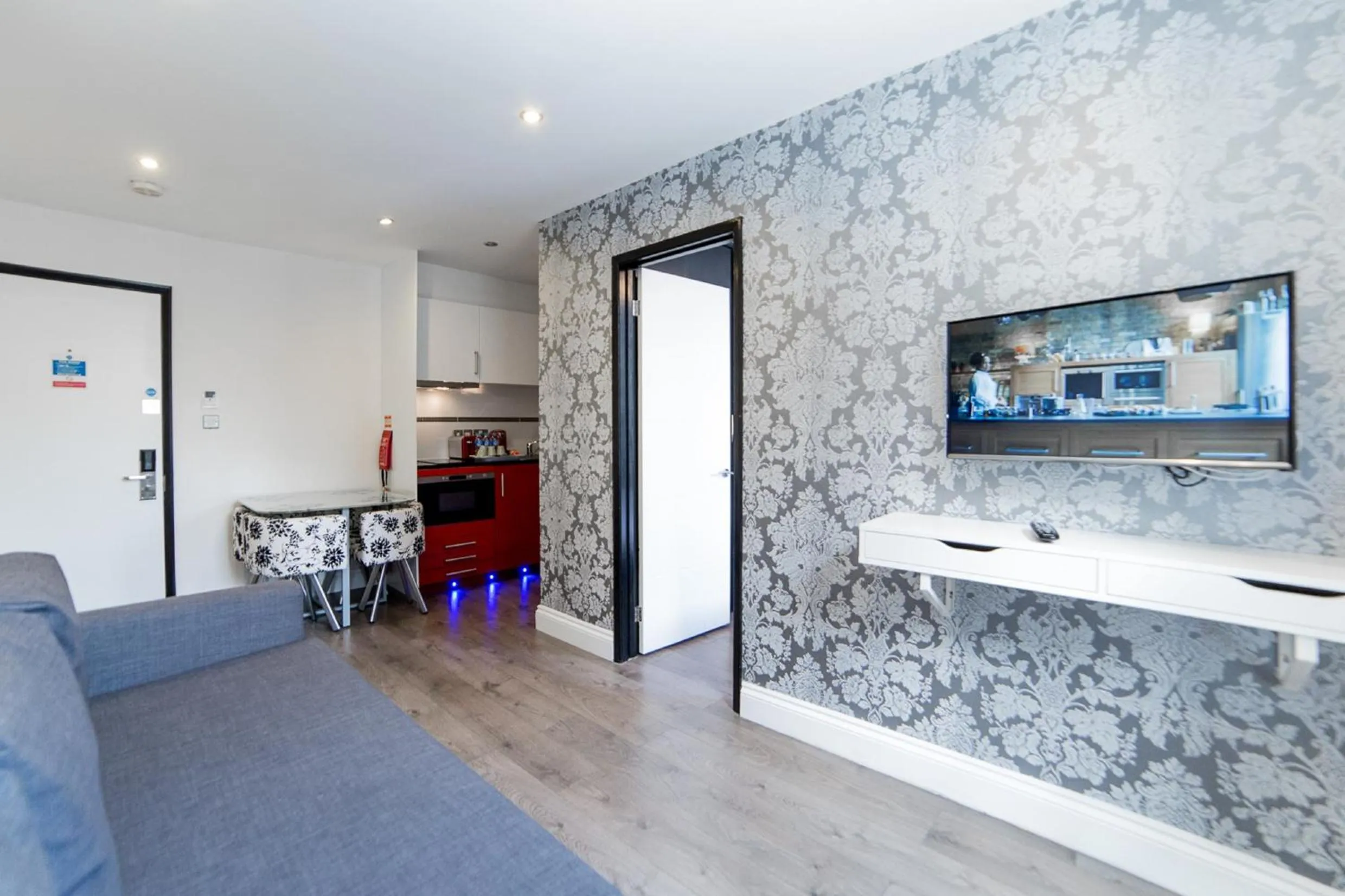 Living room in Imperial Court Suites