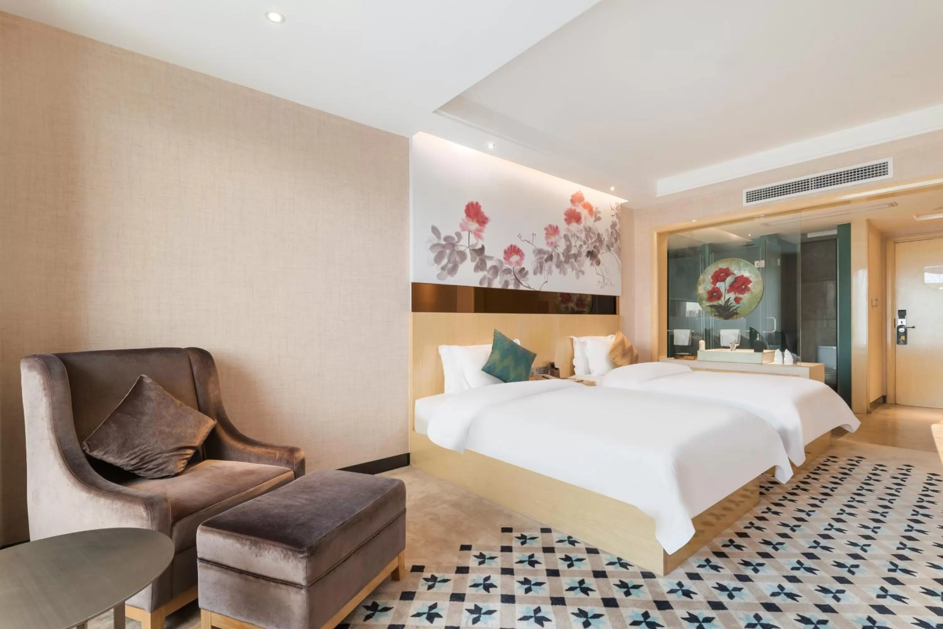 Bed in Paco Hotel Suyuan Metro Guangzhou