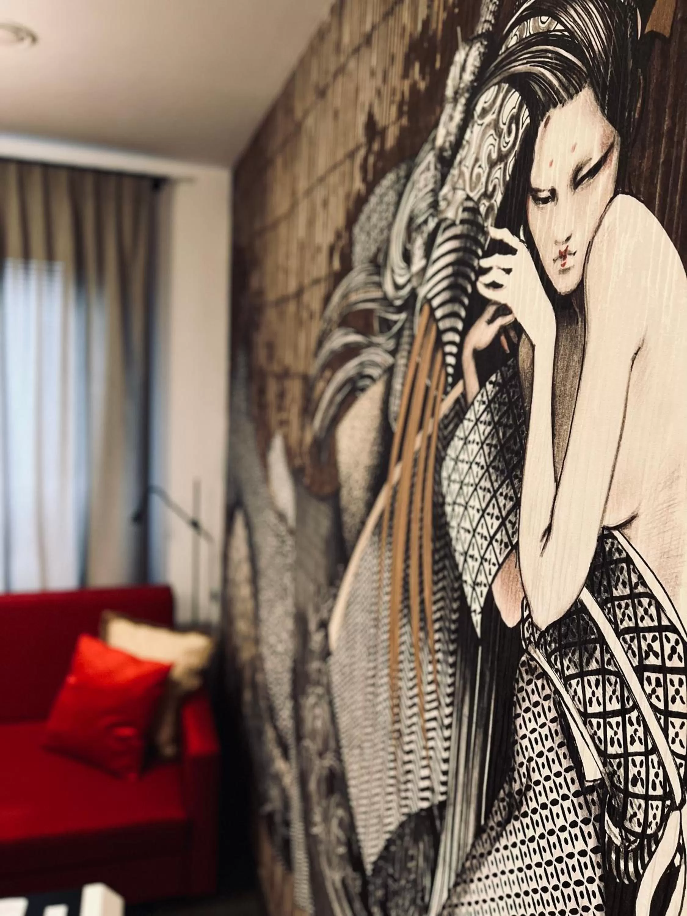 Living room in Global Home - Aparthotel - No Contact Check In