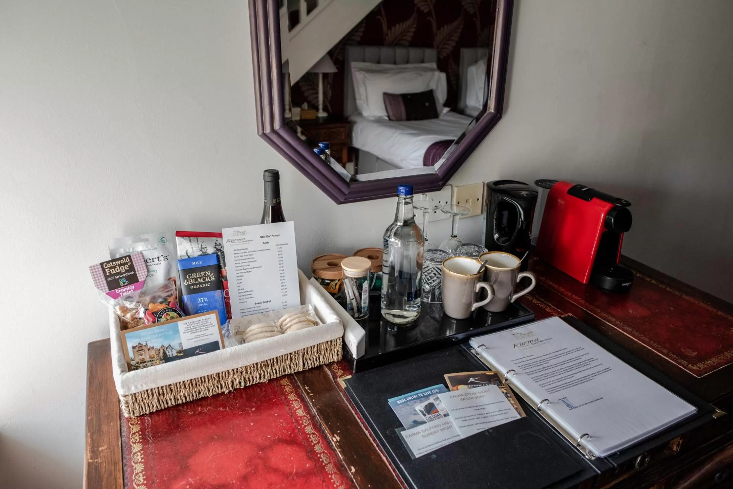 Coffee/tea facilities in Karma Salford Hall Hotel