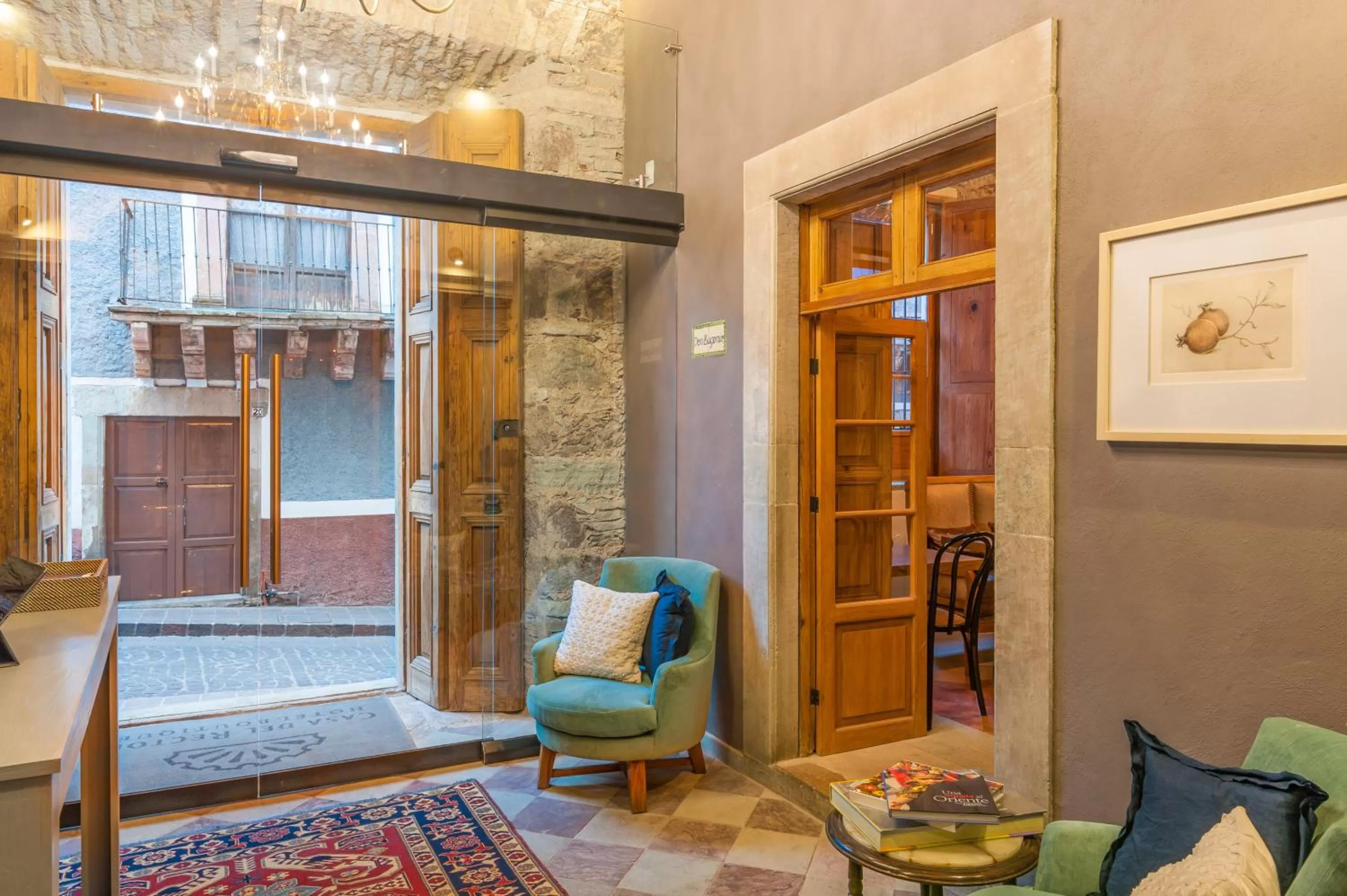 Lobby or reception in Casa del Rector Hotel Boutique