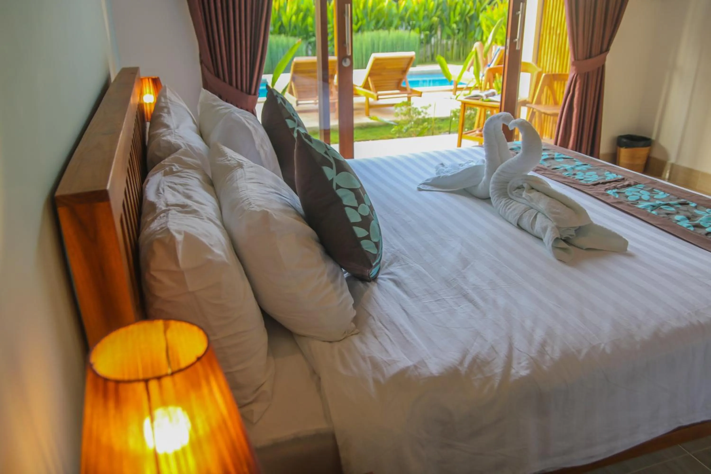 Bedroom, Bed in Cozy Cottages Lombok