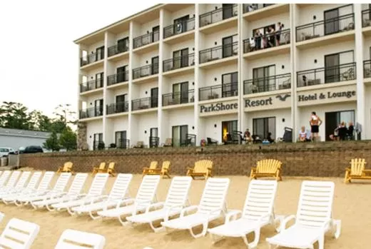 Facade/entrance in Parkshore Resort