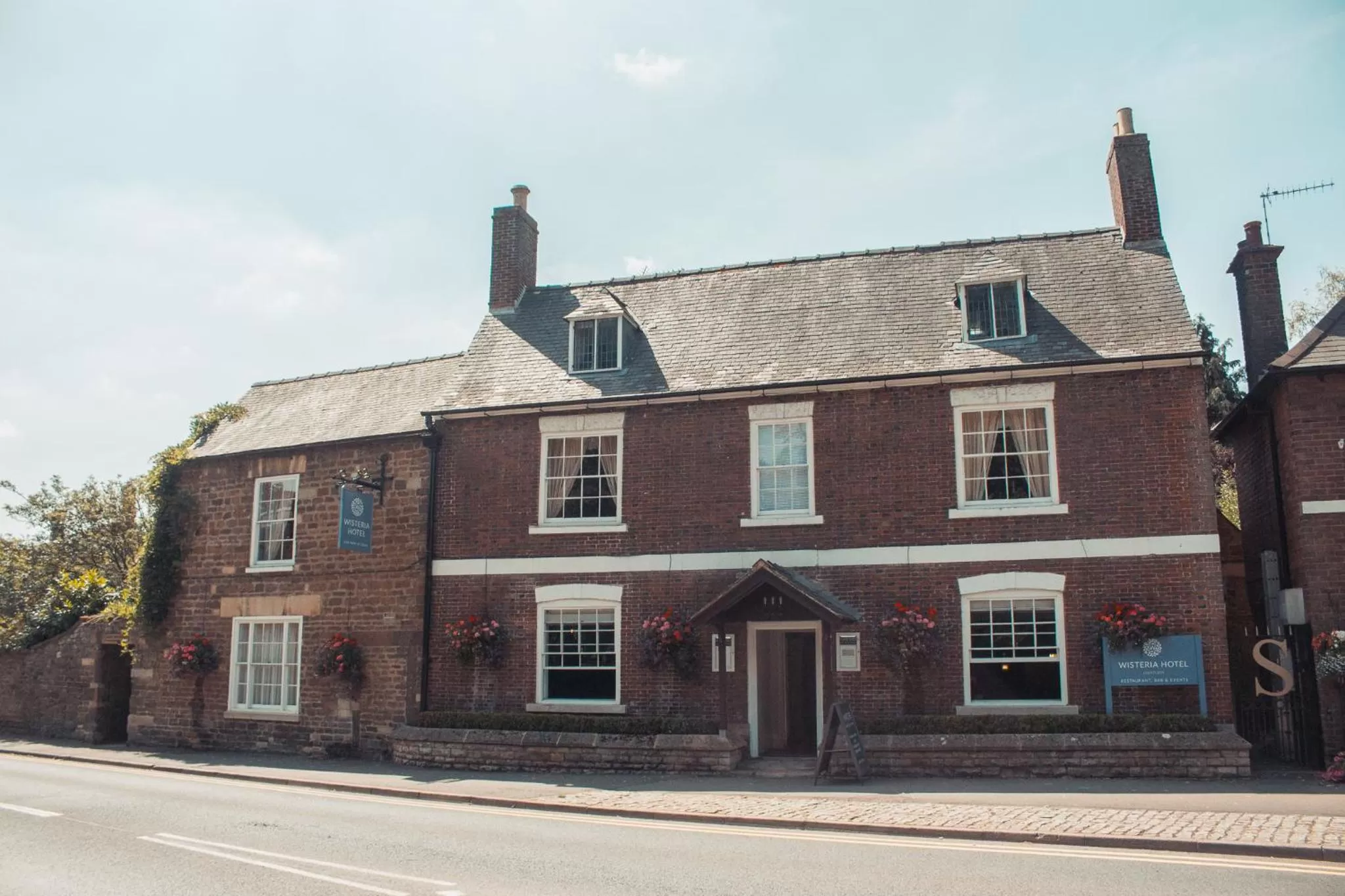 Property building in Wisteria Hotel
