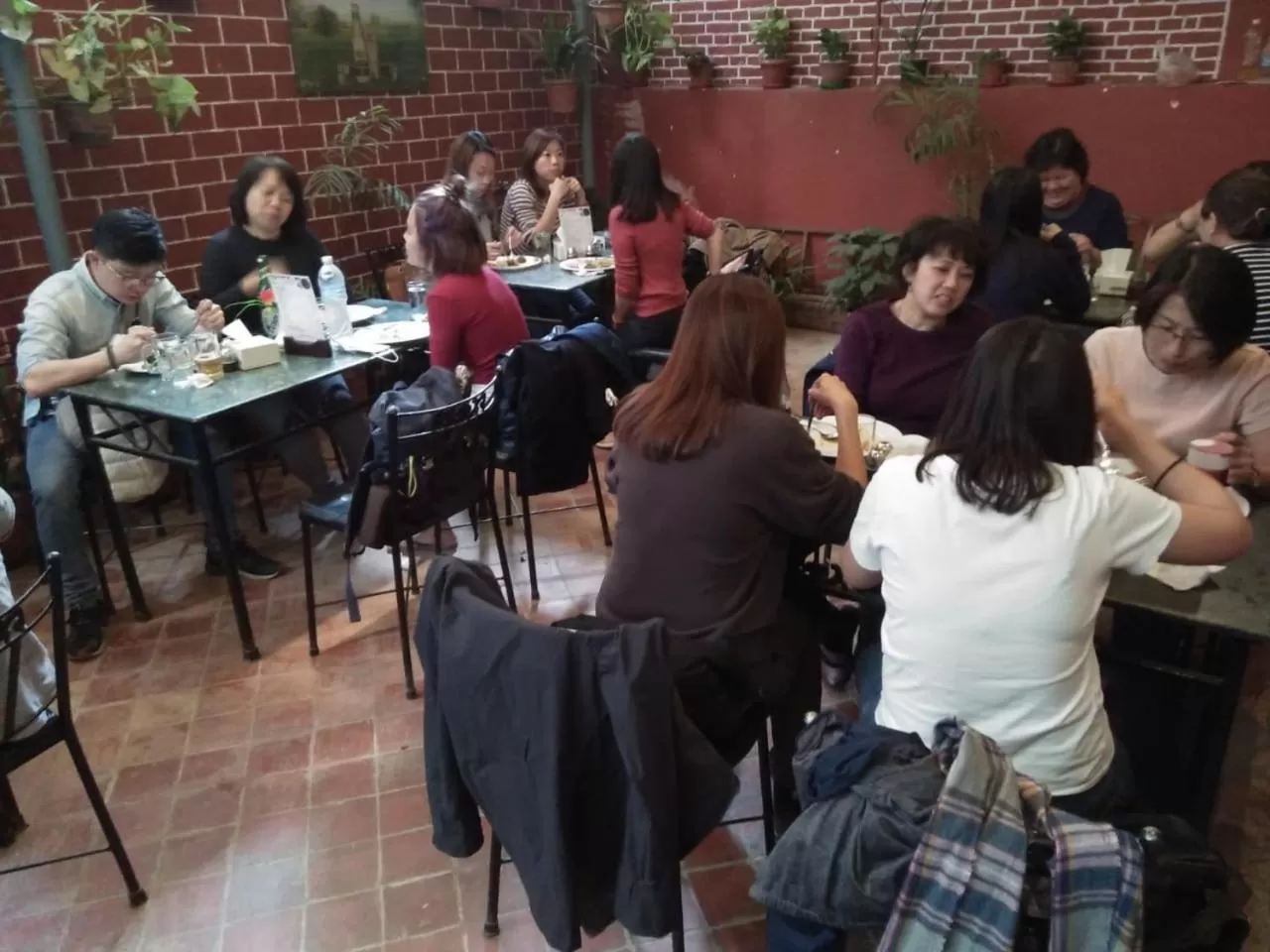 Dining area in Hotel Earth House