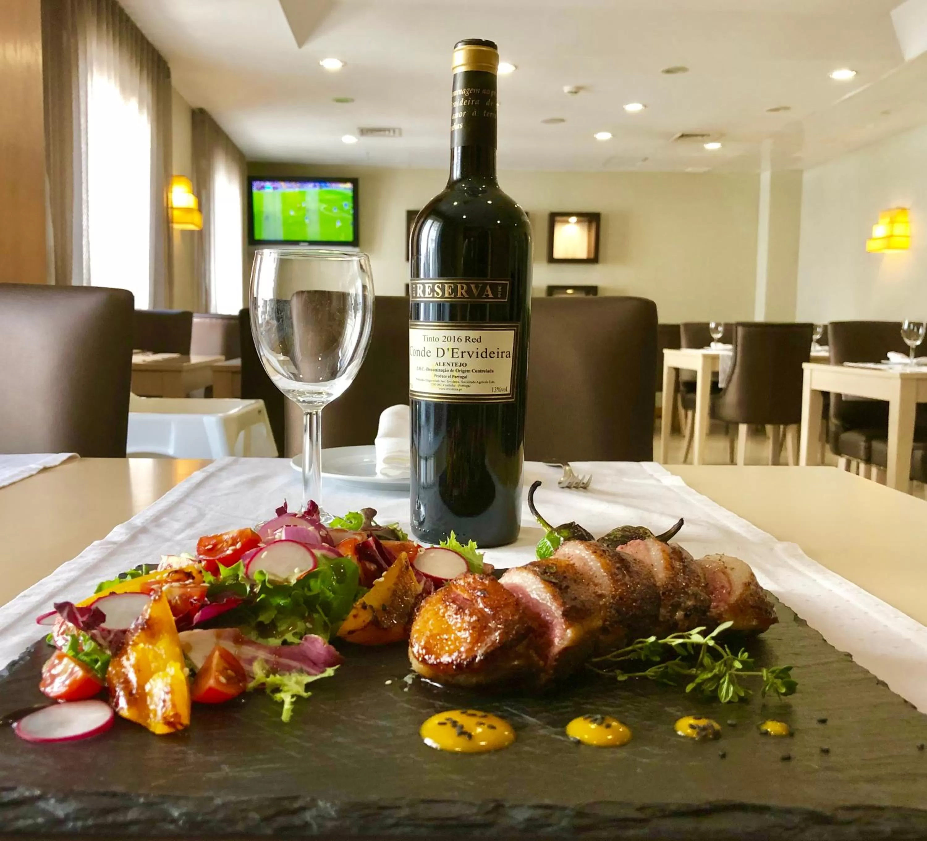 Food and drinks in Hotel Torres Novas