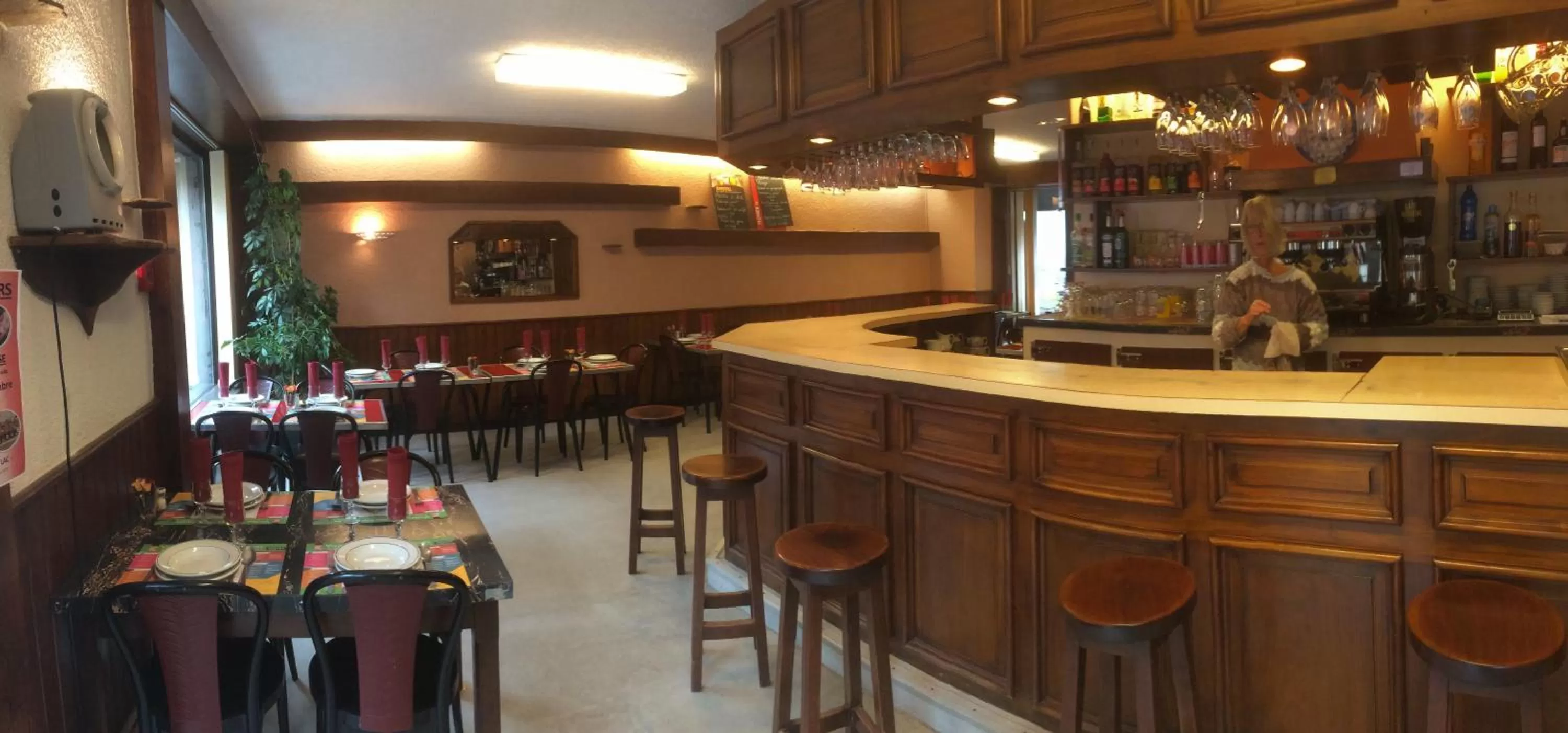 Lounge or bar in Hotel Restaurant L'AGAPANTHE