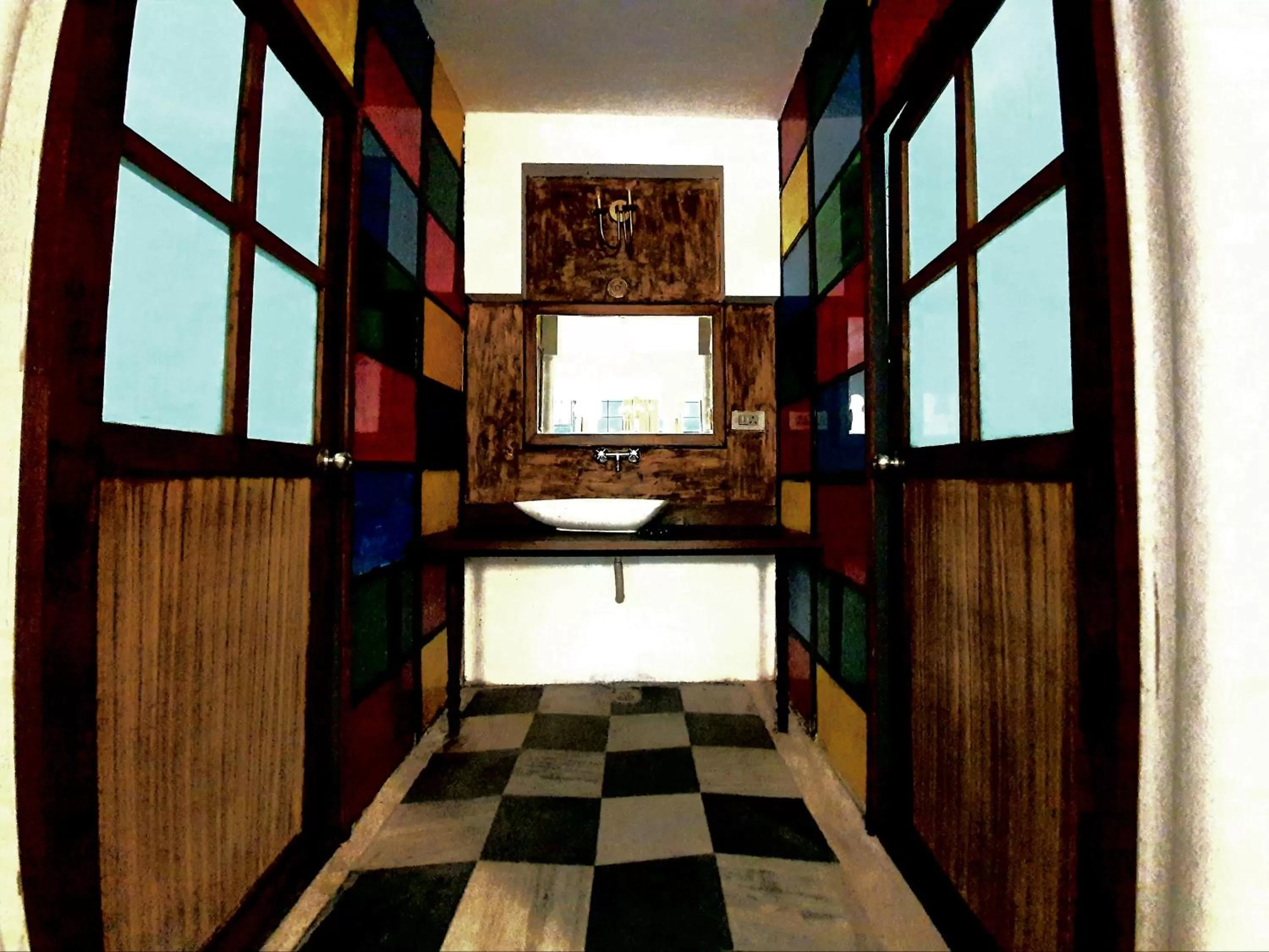 Bathroom in Nishantam Rishikesh