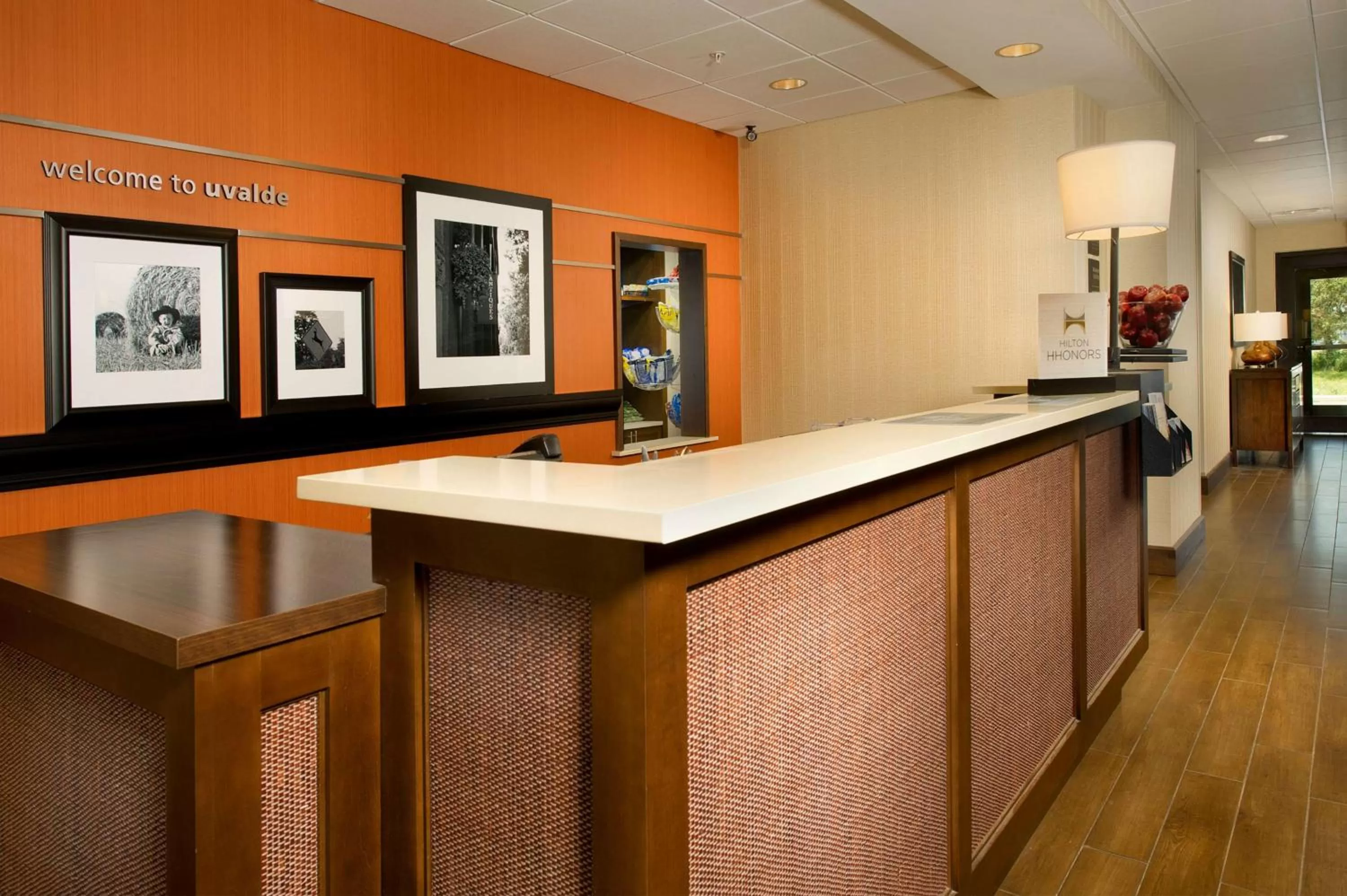 Lobby or reception in Hampton Inn Uvalde
