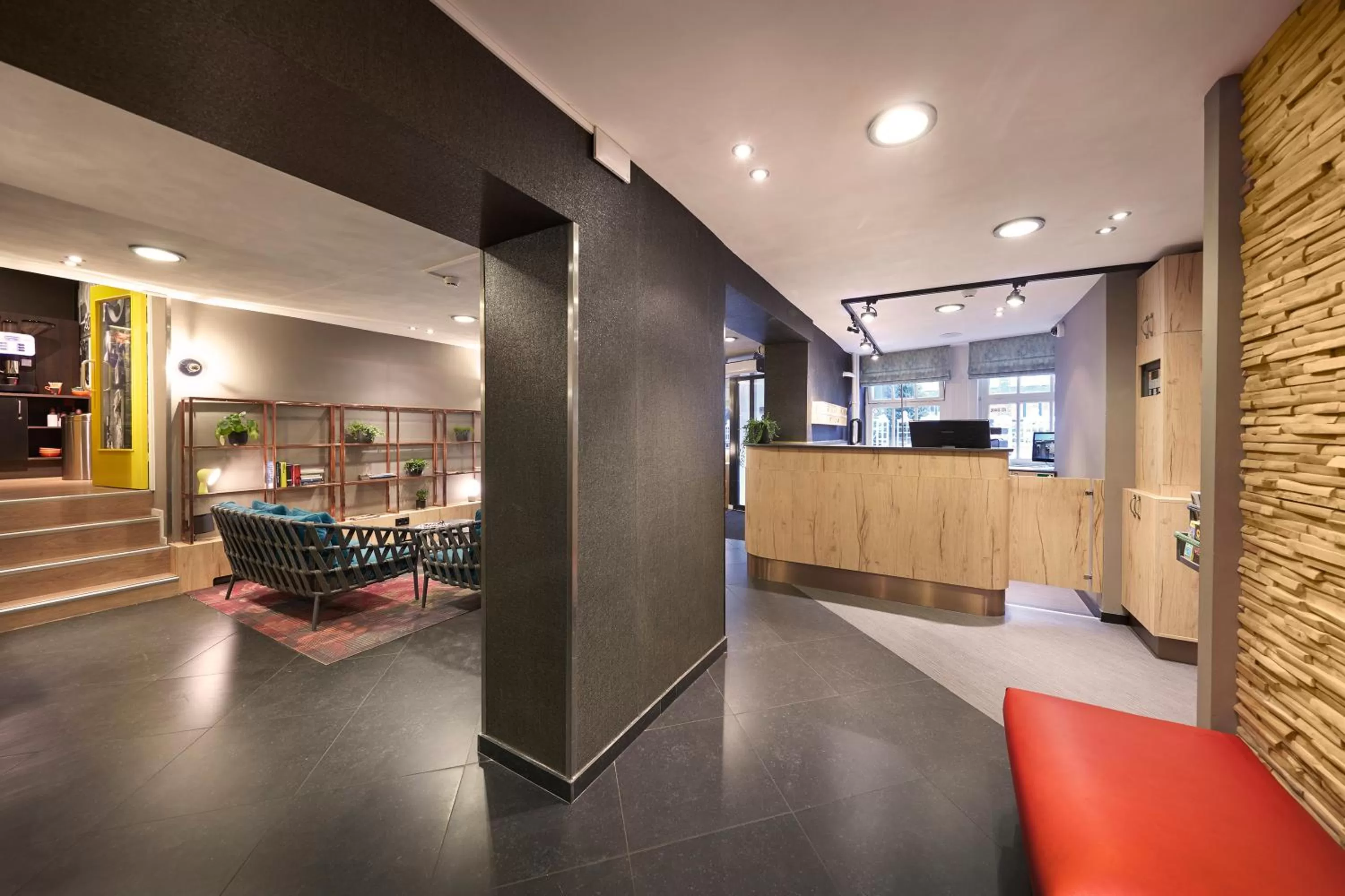 Lobby or reception in Nova Hotel