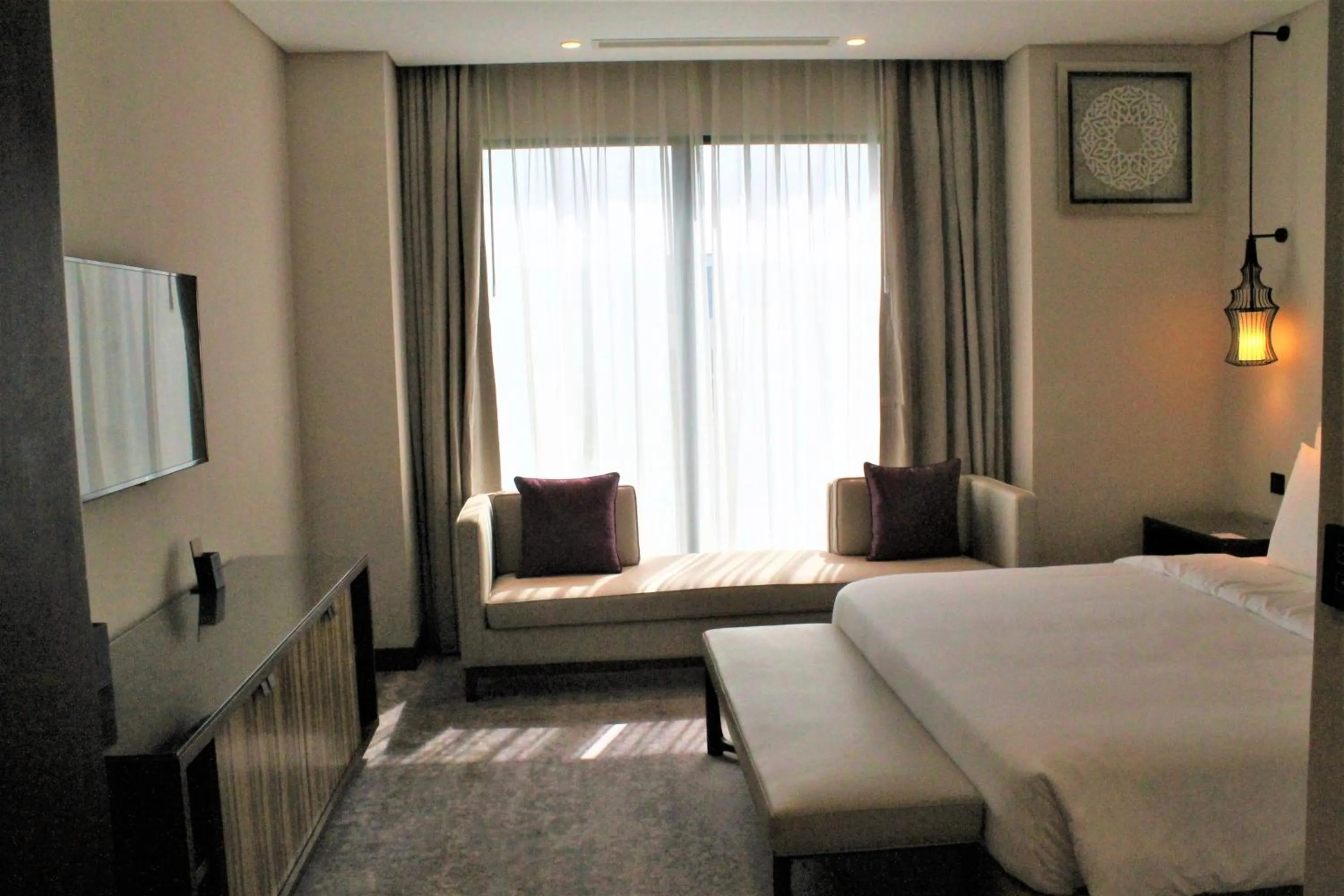 Bedroom, Bed in Millennium Resort Salalah