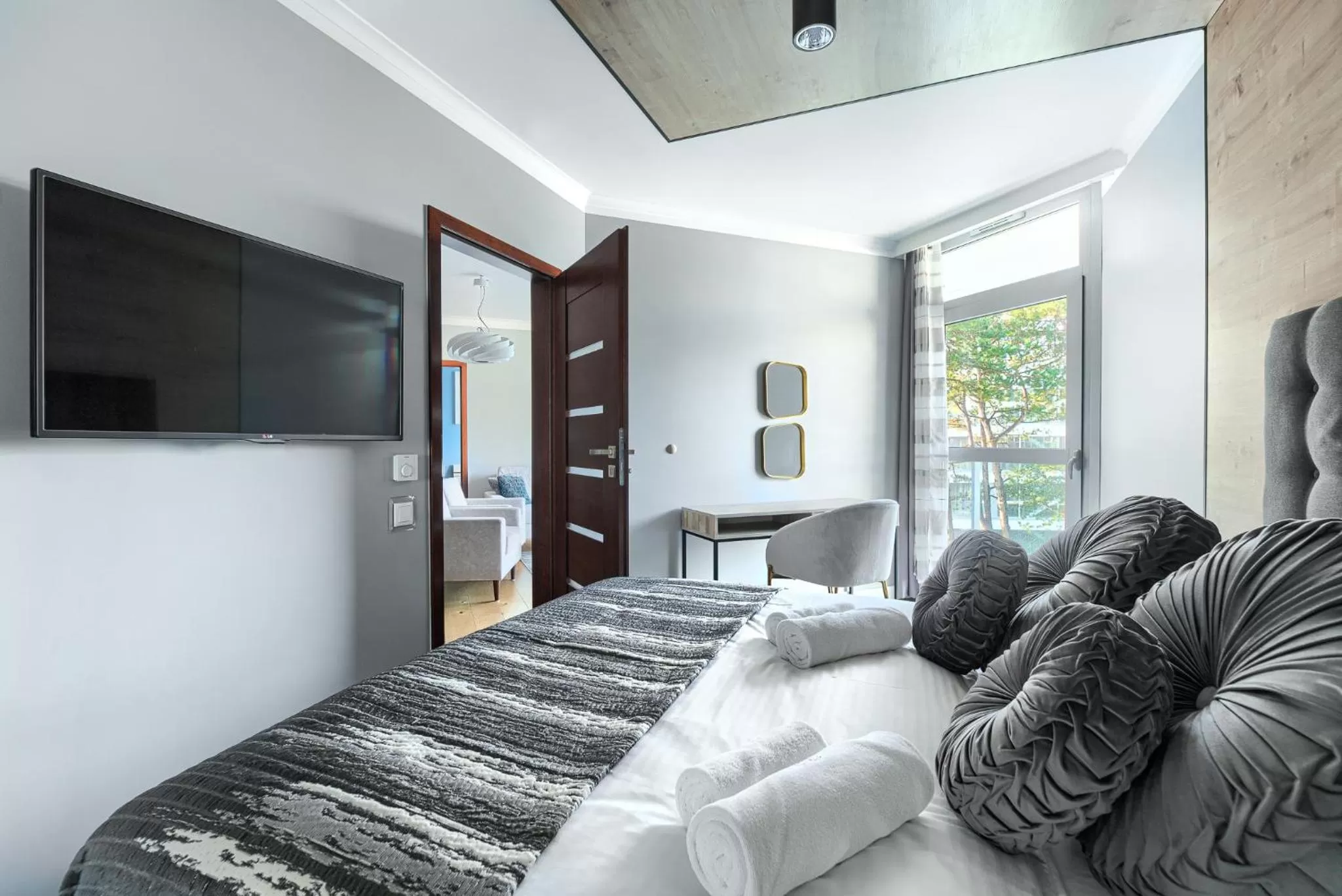 Communal lounge/ TV room in Dune Resort Mielno - A