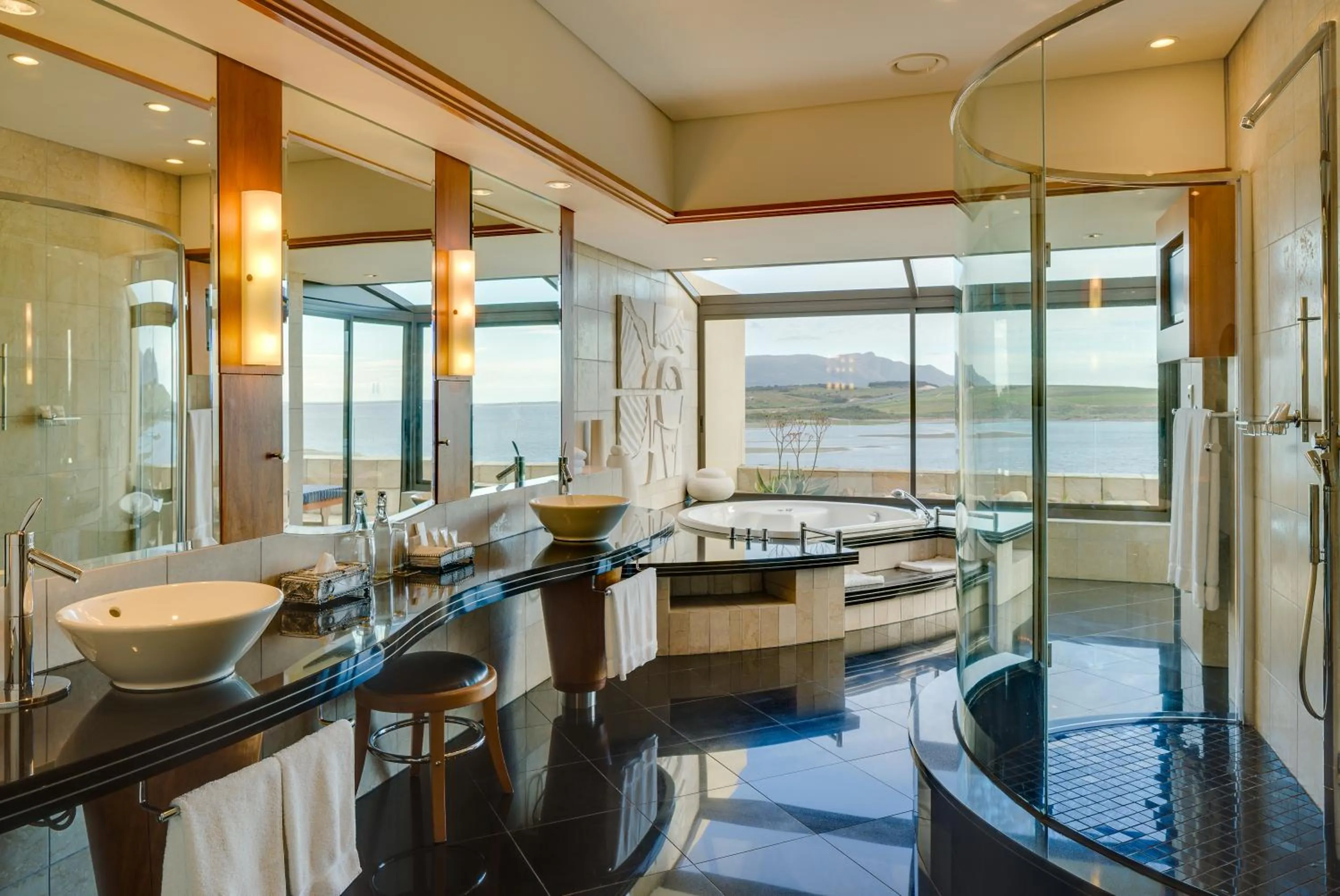 Shower in Arabella Hotel, Golf and Spa