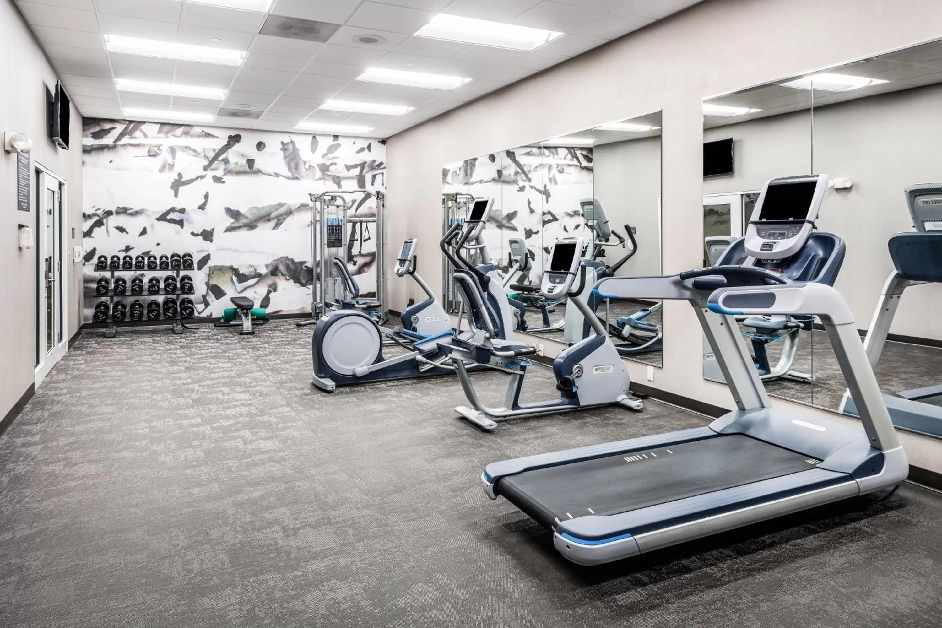 Fitness centre/facilities in Residence Inn Springfield