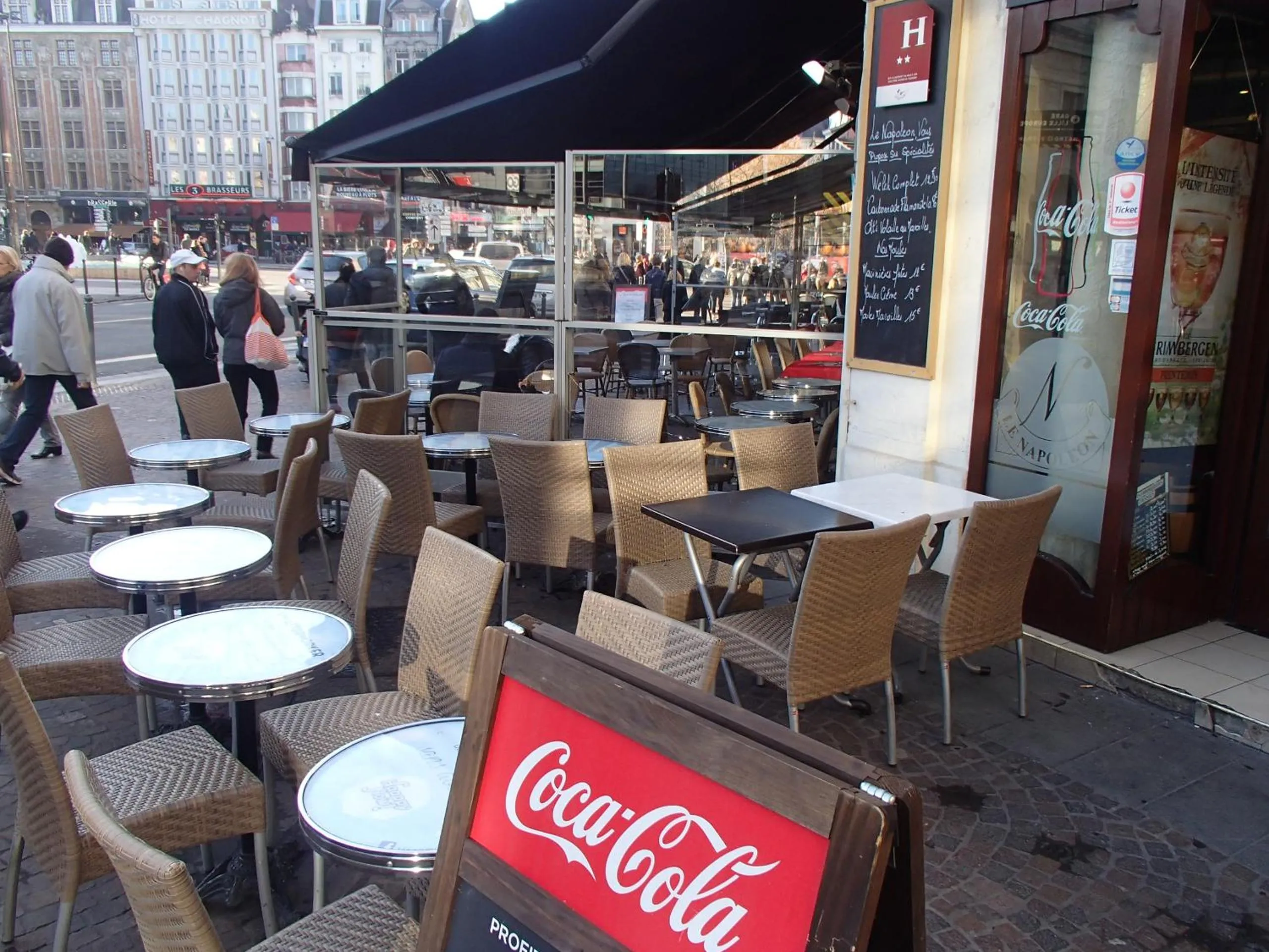 Patio in Le Napoleon