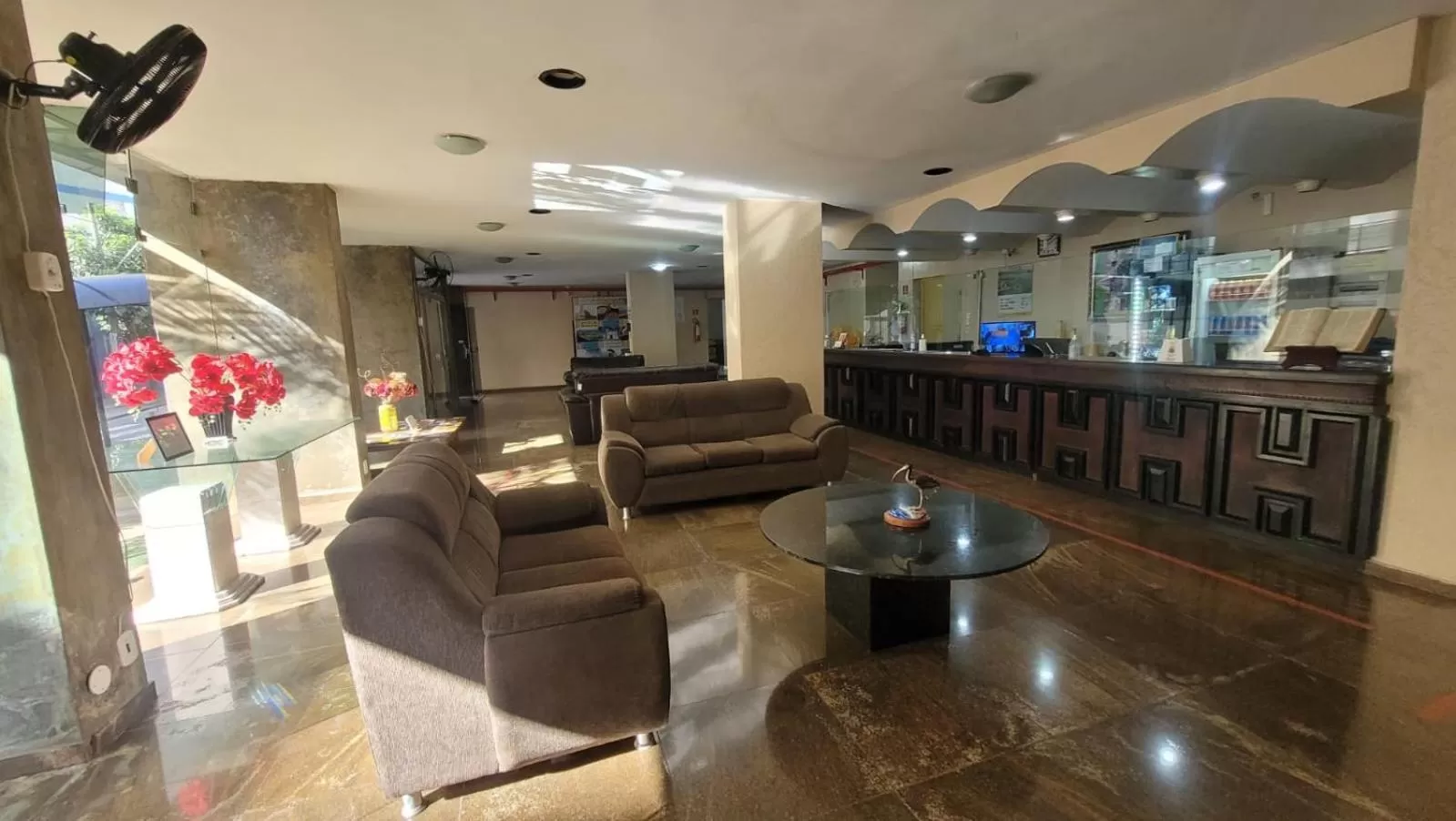 Lobby or reception, Lounge/Bar in Hotur Hotel