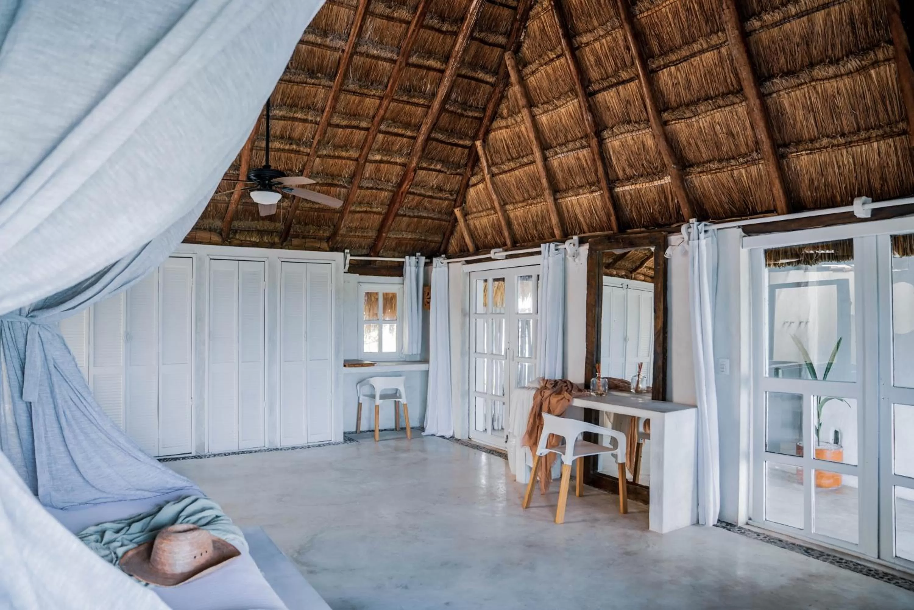Living room in Coco Tulum Beach Club Hotel