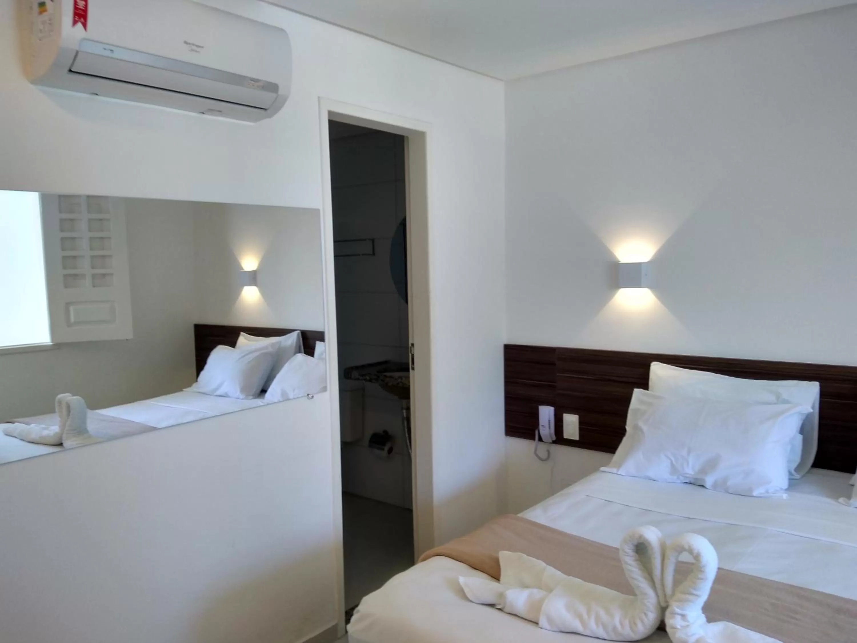 Bed in Pousada Galemares