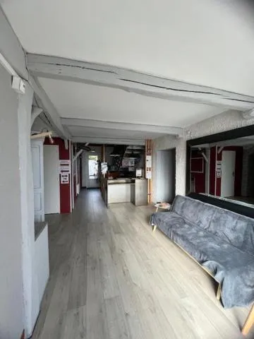 Bed in Hotel Le Cormier 9