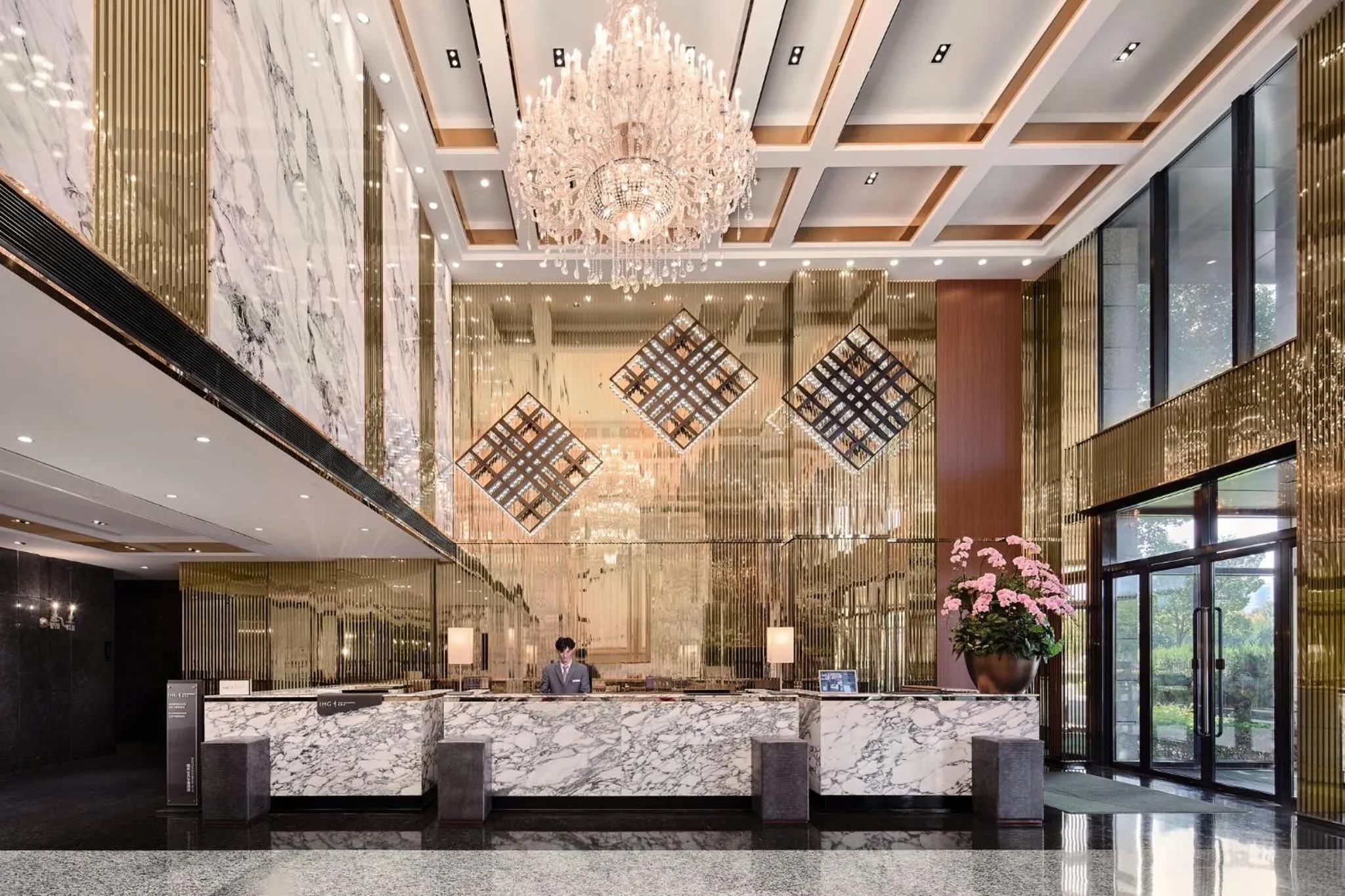Property building in Crowne Plaza Shanghai Jinshan by IHG