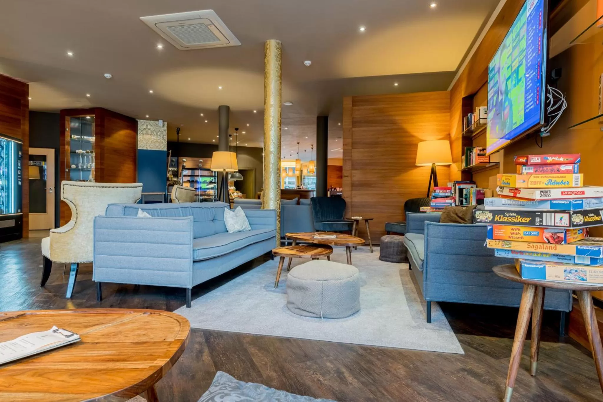 Lobby or reception in Hotel Bacchus