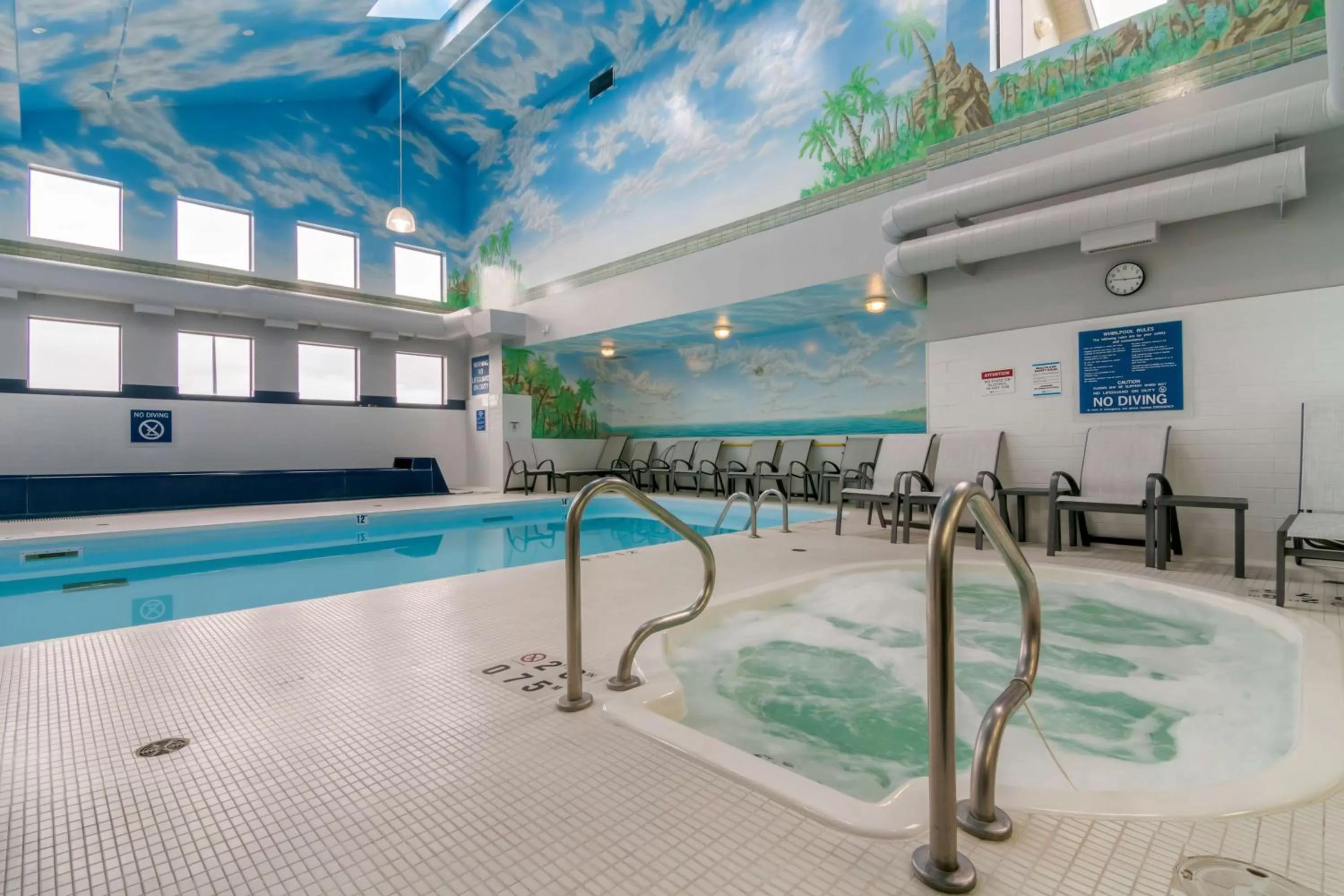 Pool view in Best Western Premier Aberdeen Kamloops