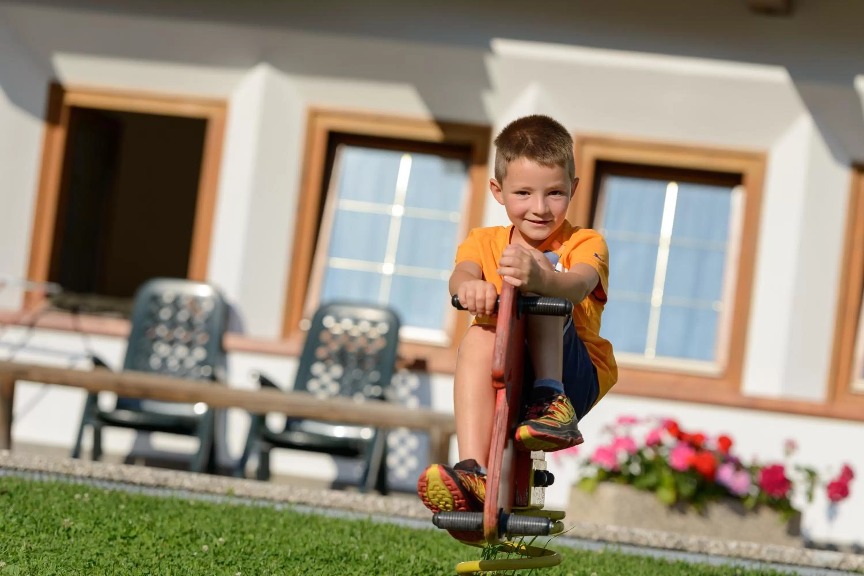 Children play ground in FORESTO holiday apartments