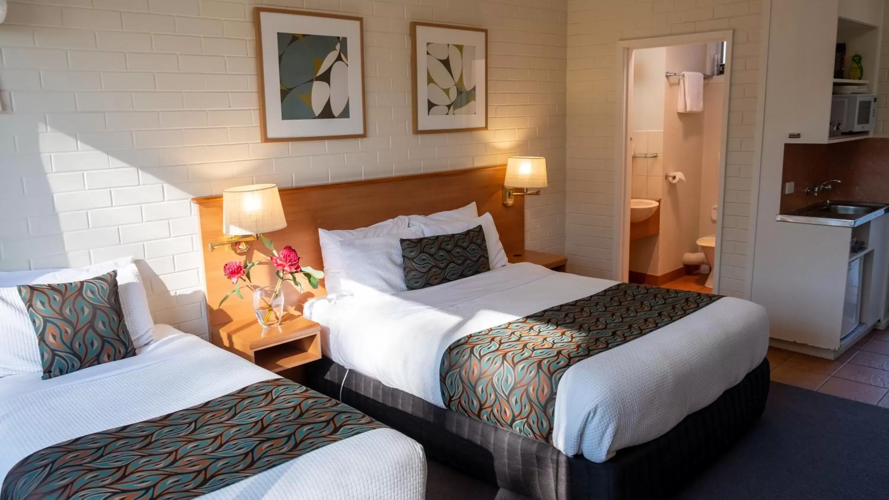 Deluxe Twin with Park View in Parkview Motor Inn and Apartments Deluxe Twin with Park View in Parkview Motor Inn and Apartments