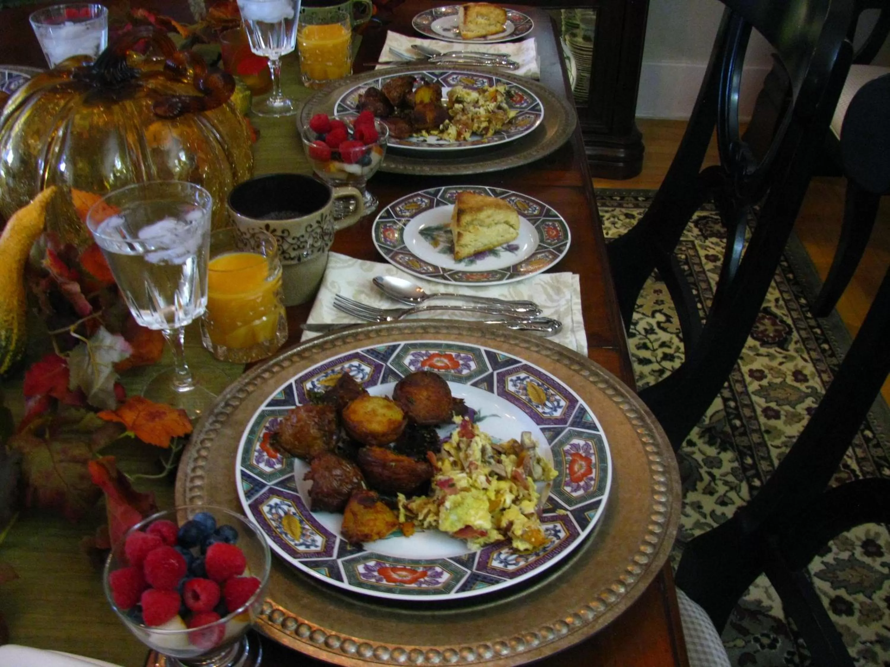 Food and drinks in Terraluna Inn